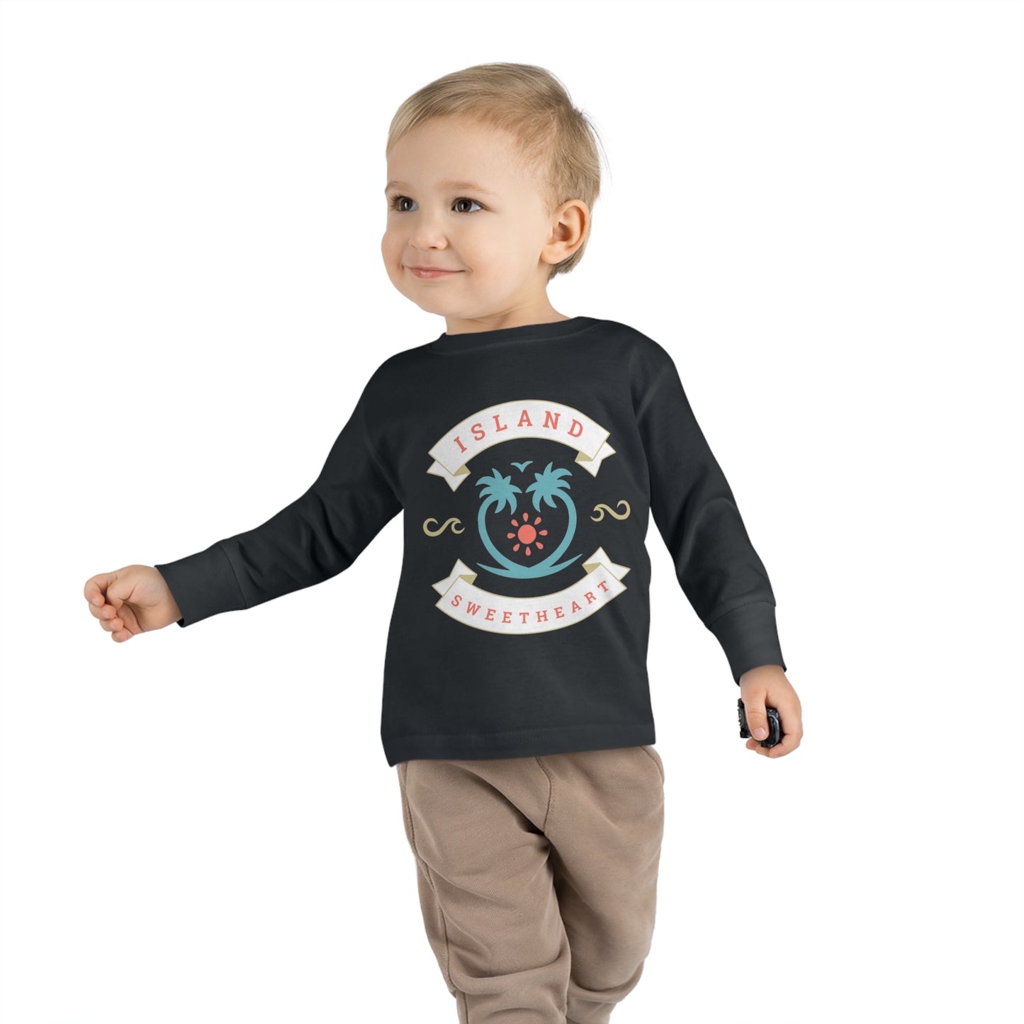 Island Sweetheart - Toddler Long Sleeve Tee