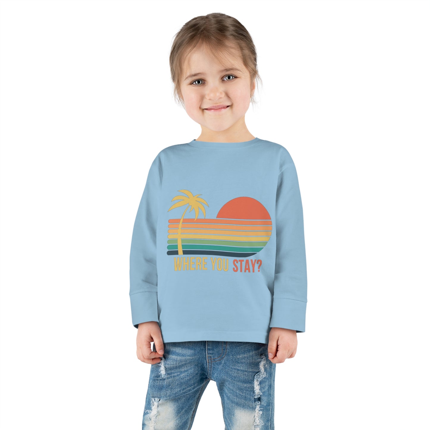 Where You Stay - Toddler Long Sleeve Tee