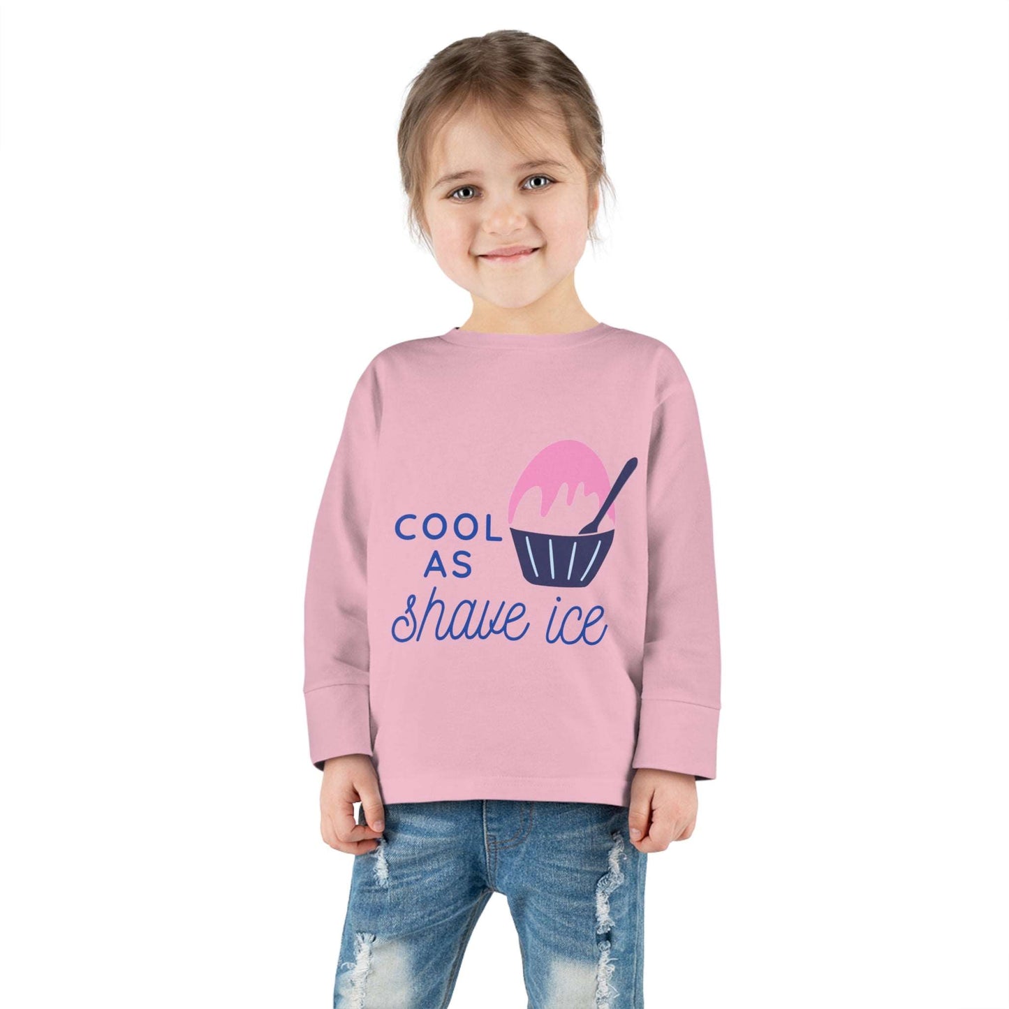 Cool As Shave Ice - Toddler Long Sleeve Tee