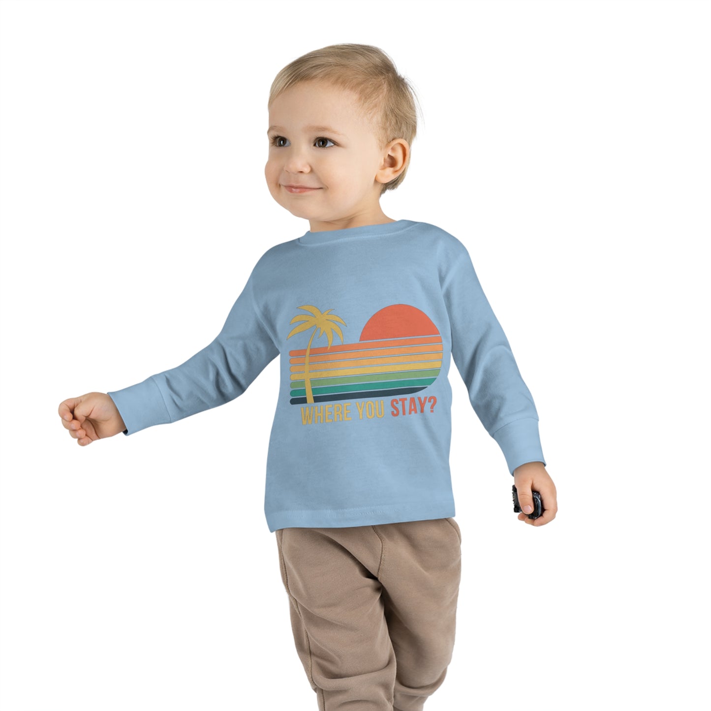 Where You Stay - Toddler Long Sleeve Tee