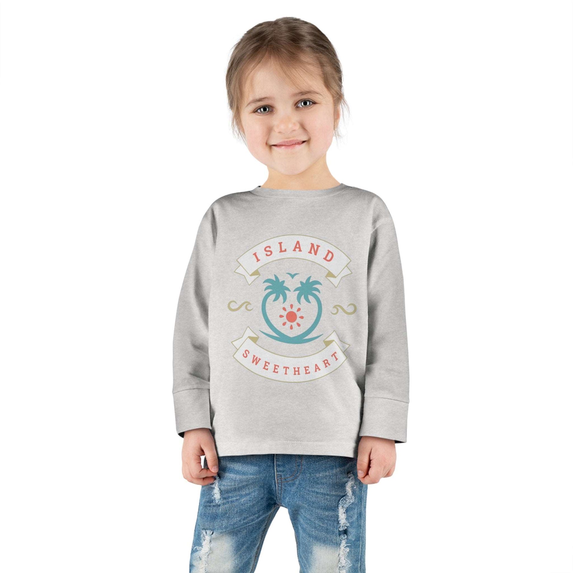 Island Sweetheart - Toddler Long Sleeve Tee