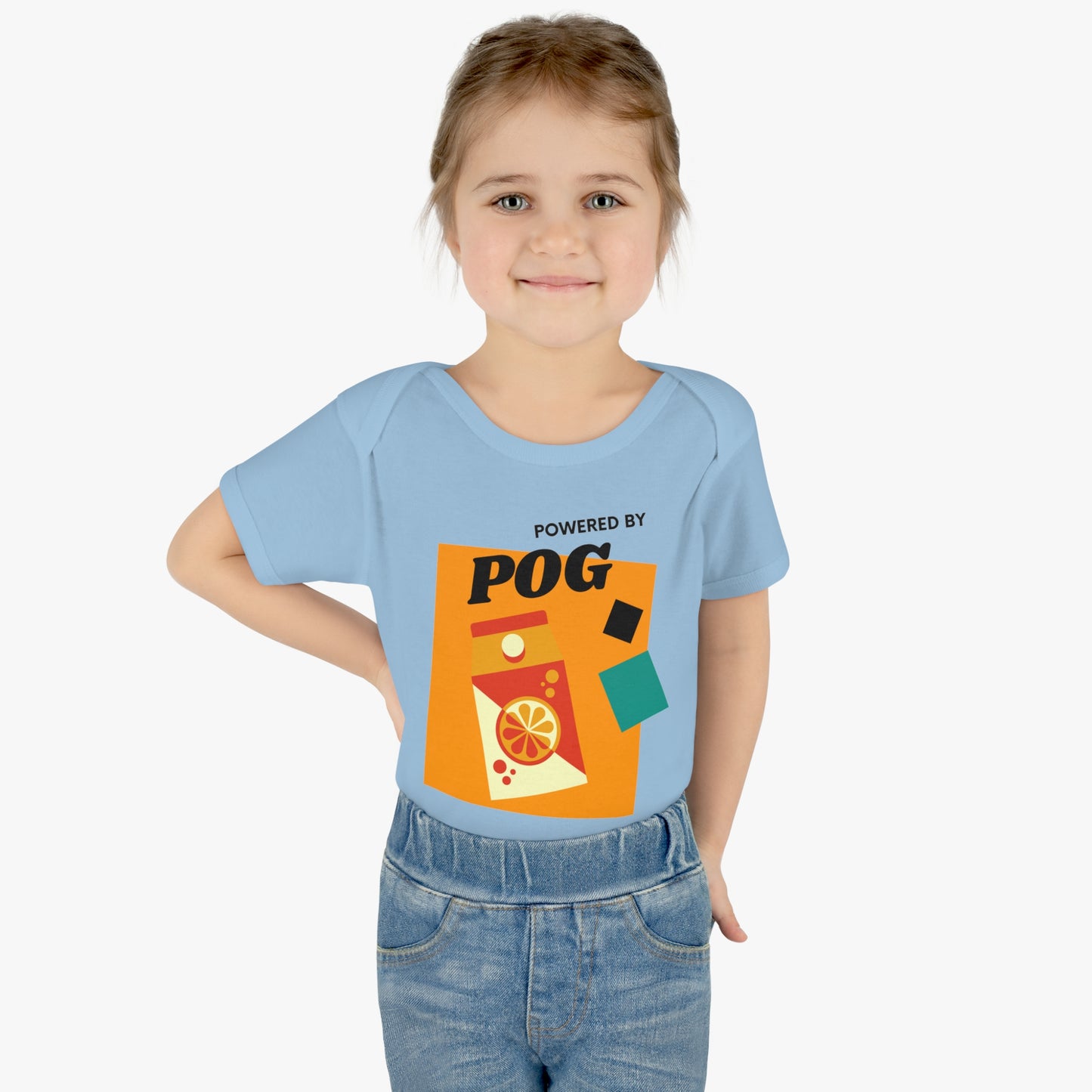 Powered By POG - Short Sleeve Bodysuit