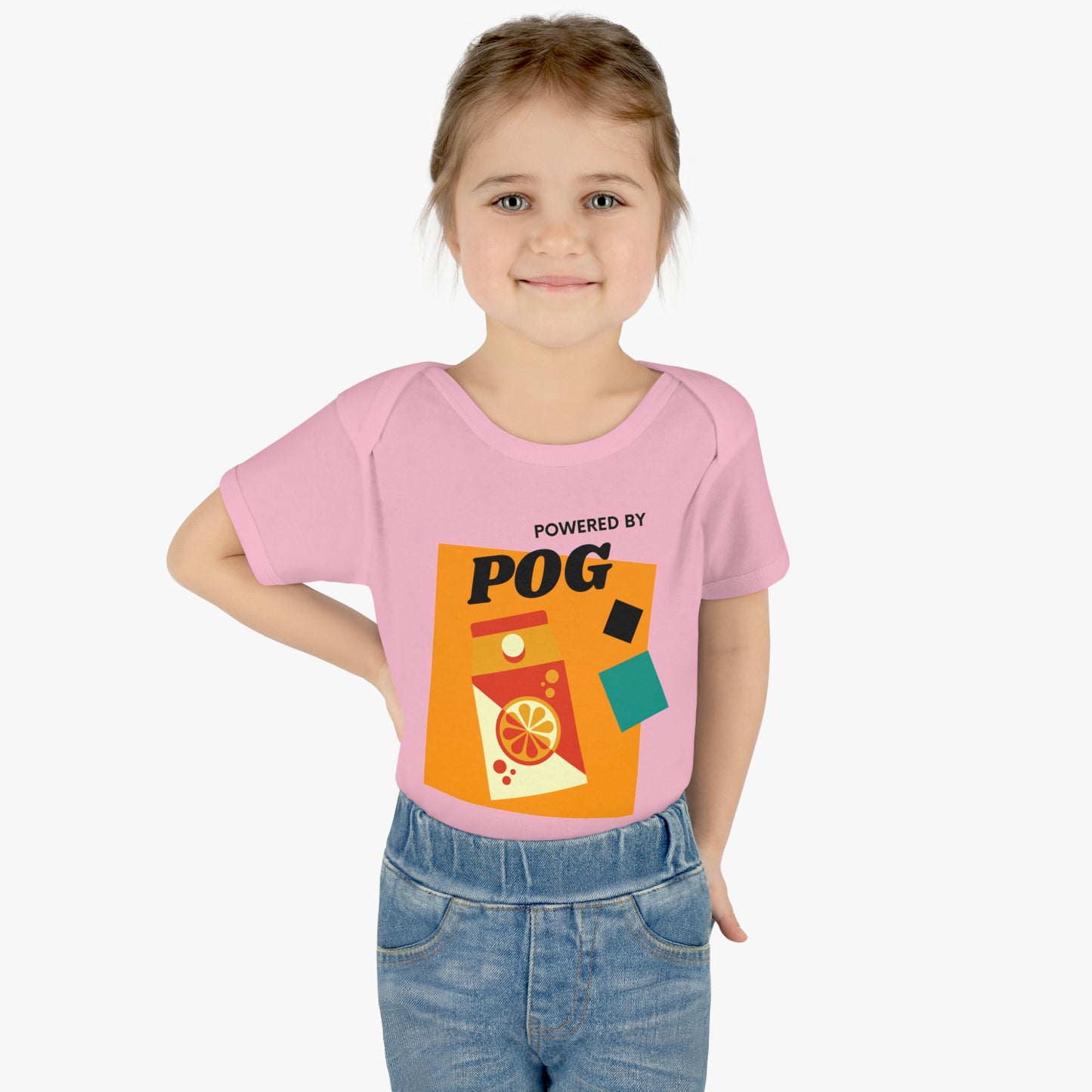 Powered By POG - Short Sleeve Bodysuit