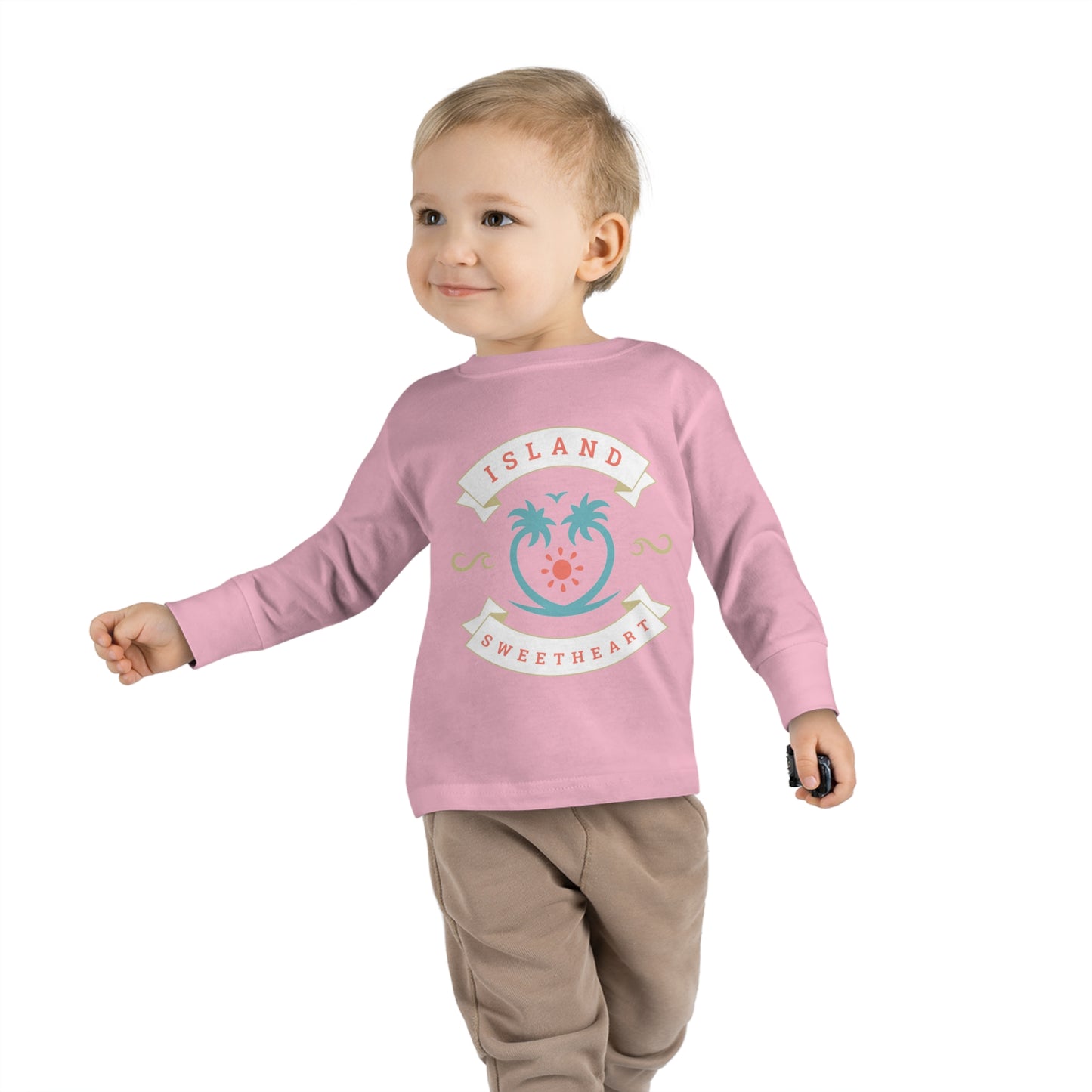 Island Sweetheart - Toddler Long Sleeve Tee