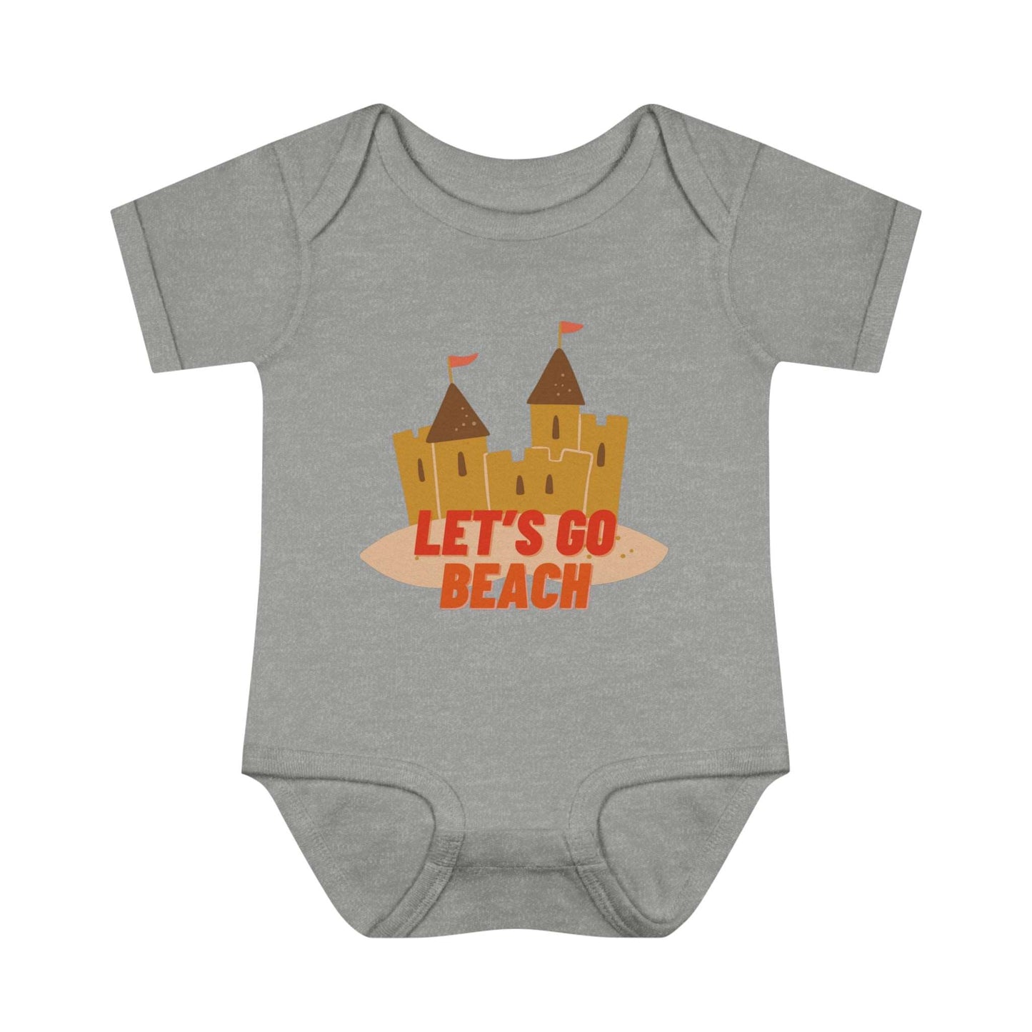 Let's Go Beach - Short Sleeve Bodysuit