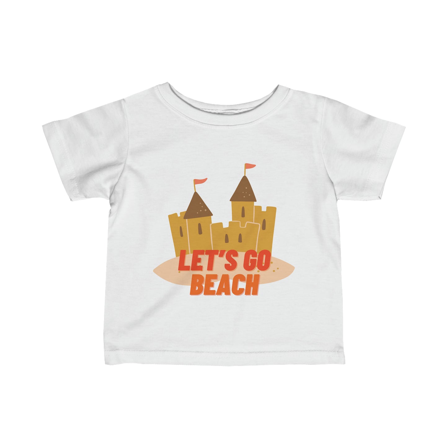 Let's Go Beach - Infant Tee