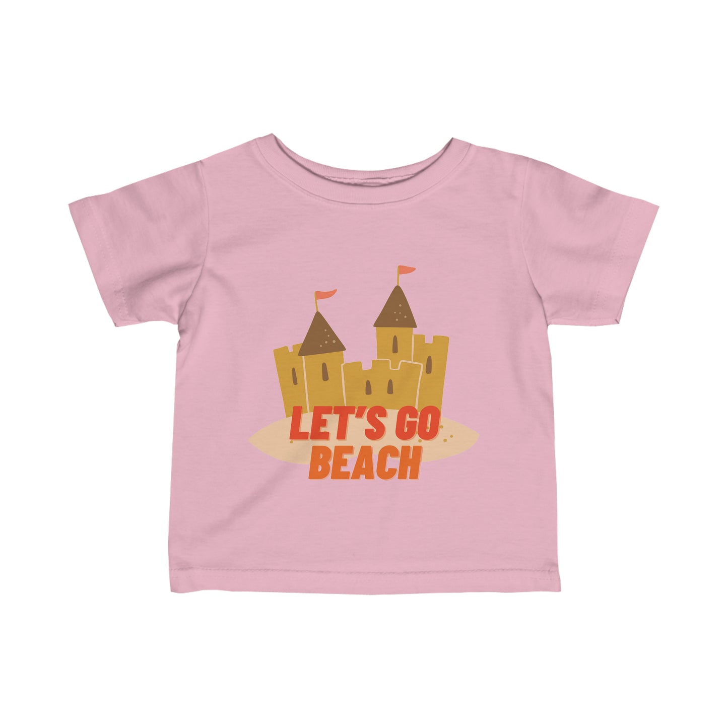 Let's Go Beach - Infant Tee