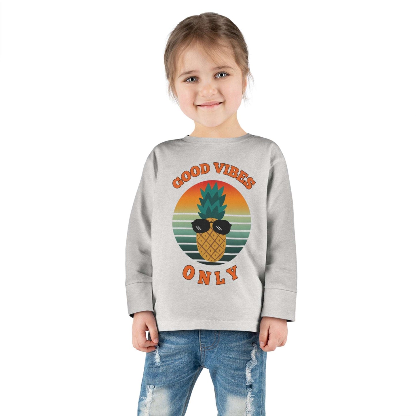 Good Vibes Only - Toddler Long Sleeve Tee