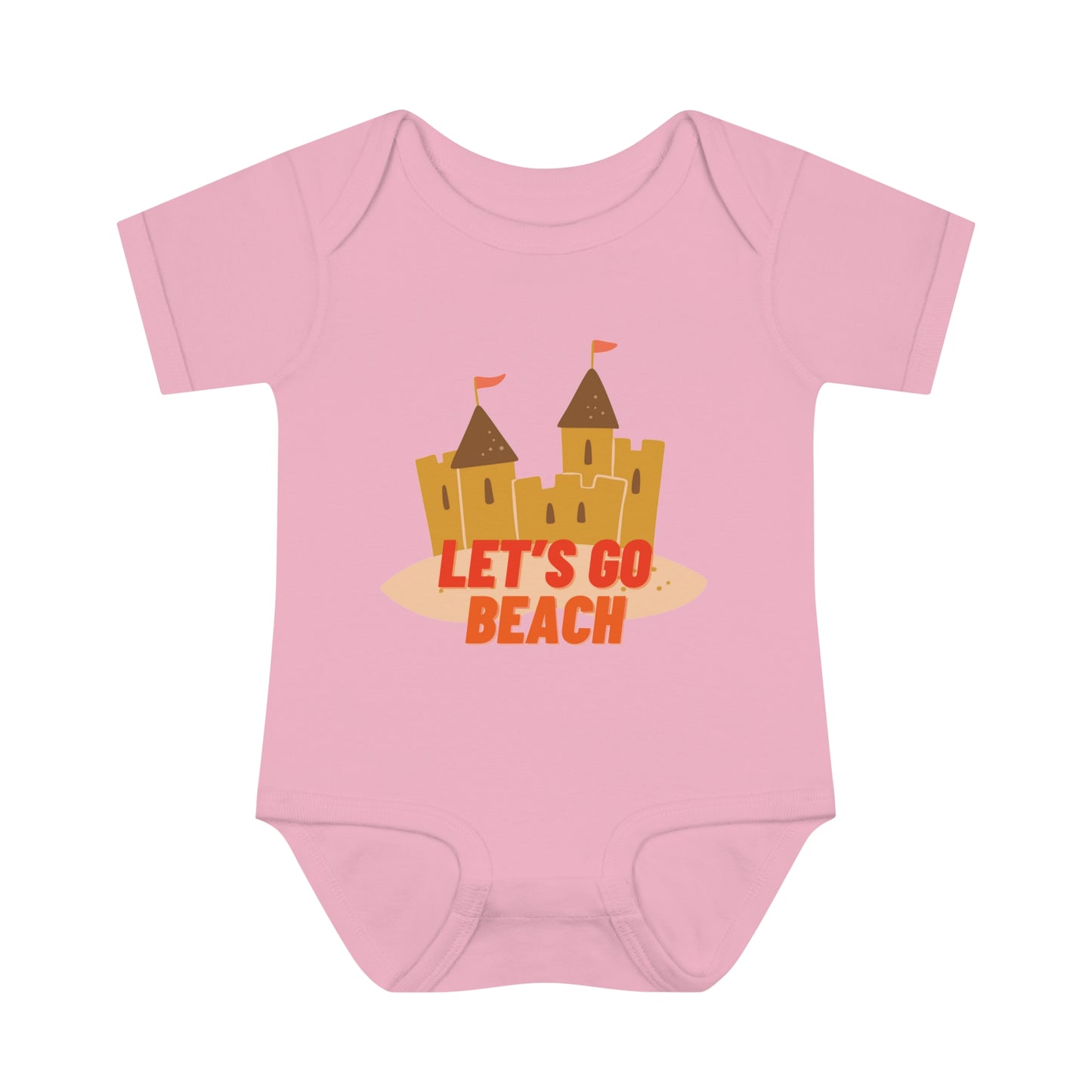 Let's Go Beach - Short Sleeve Bodysuit