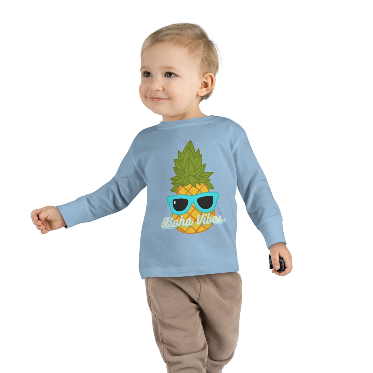 Aloha Vibes - Toddler Long Sleeve Tee