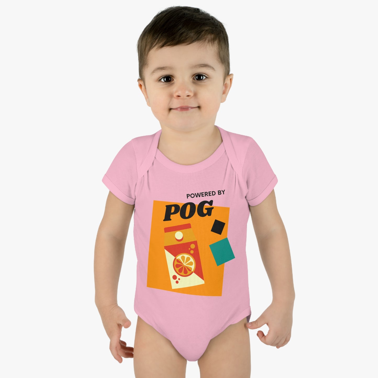 Powered By POG - Short Sleeve Bodysuit