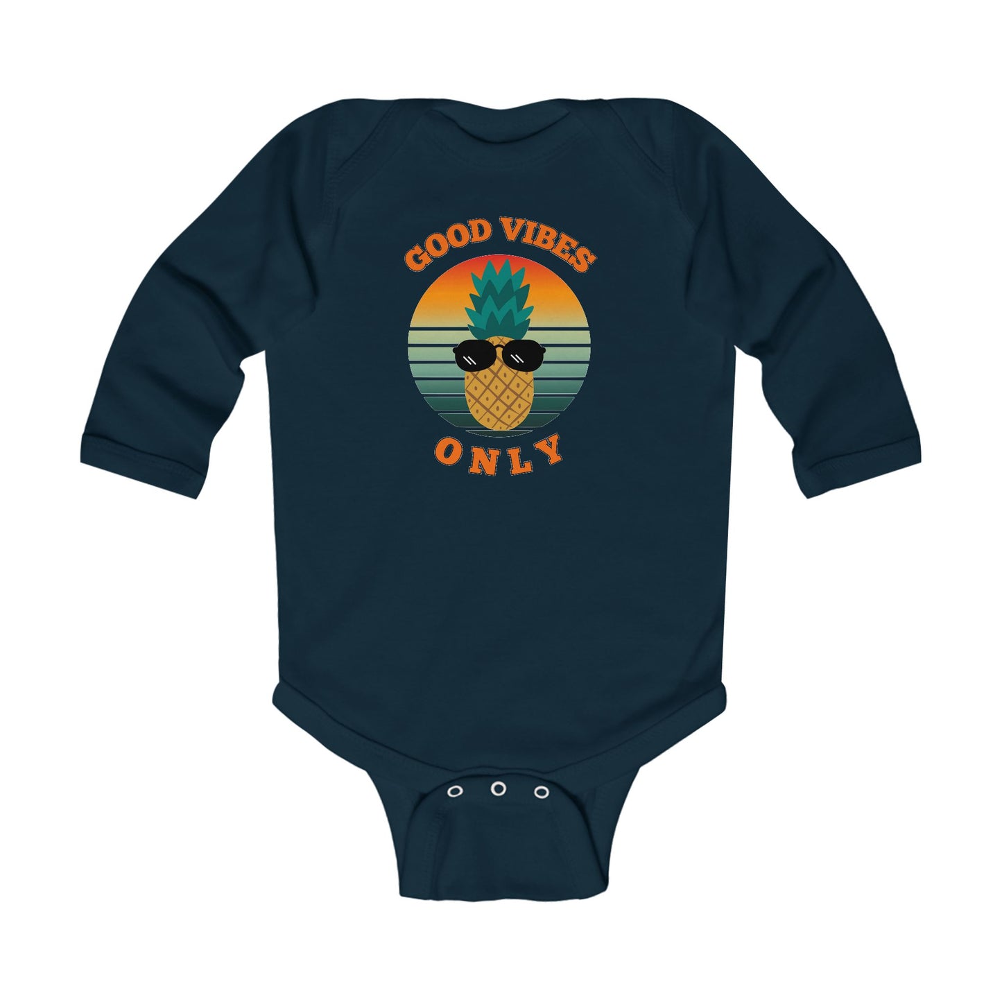 Good Vibes Only - Long Sleeve Bodysuit
