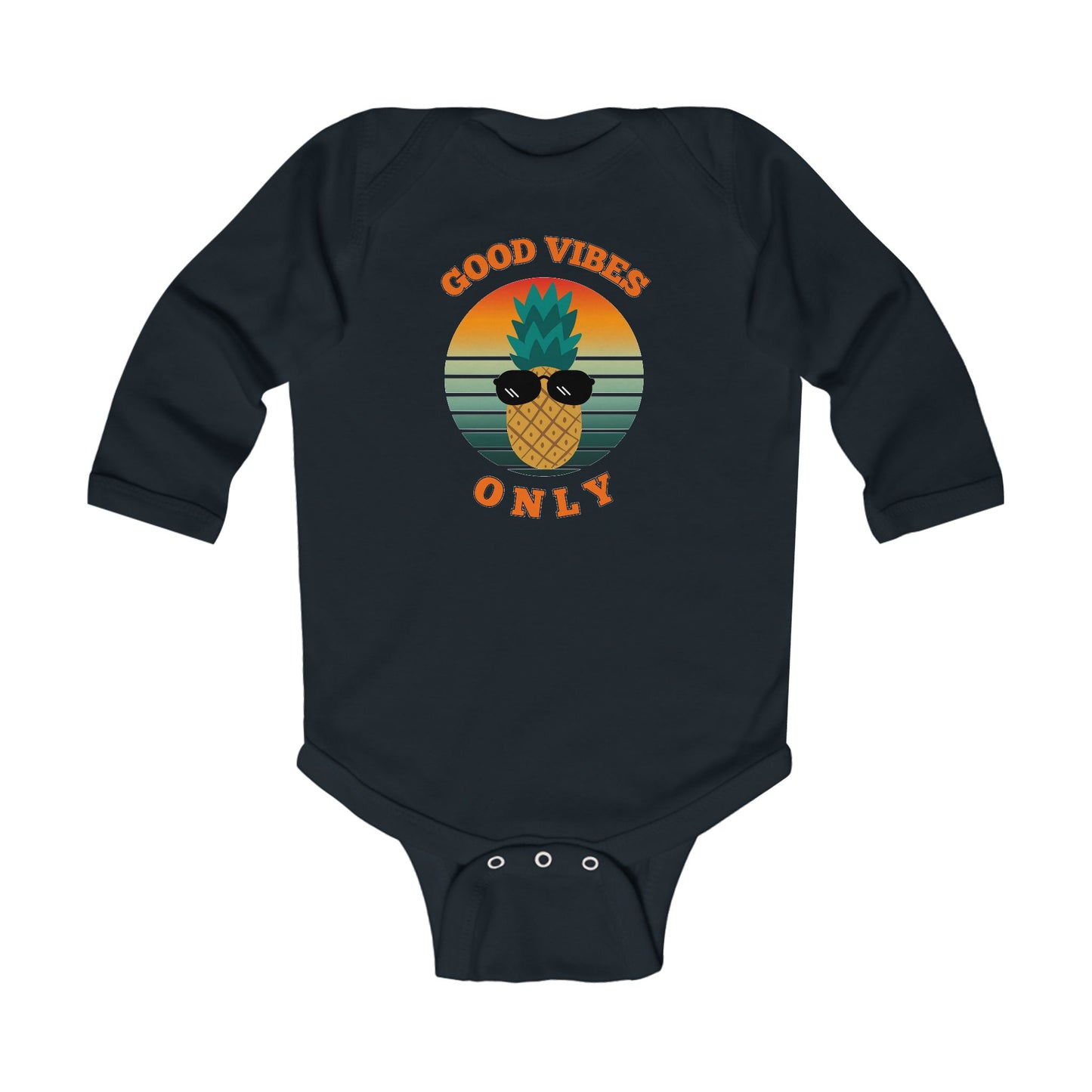 Good Vibes Only - Long Sleeve Bodysuit