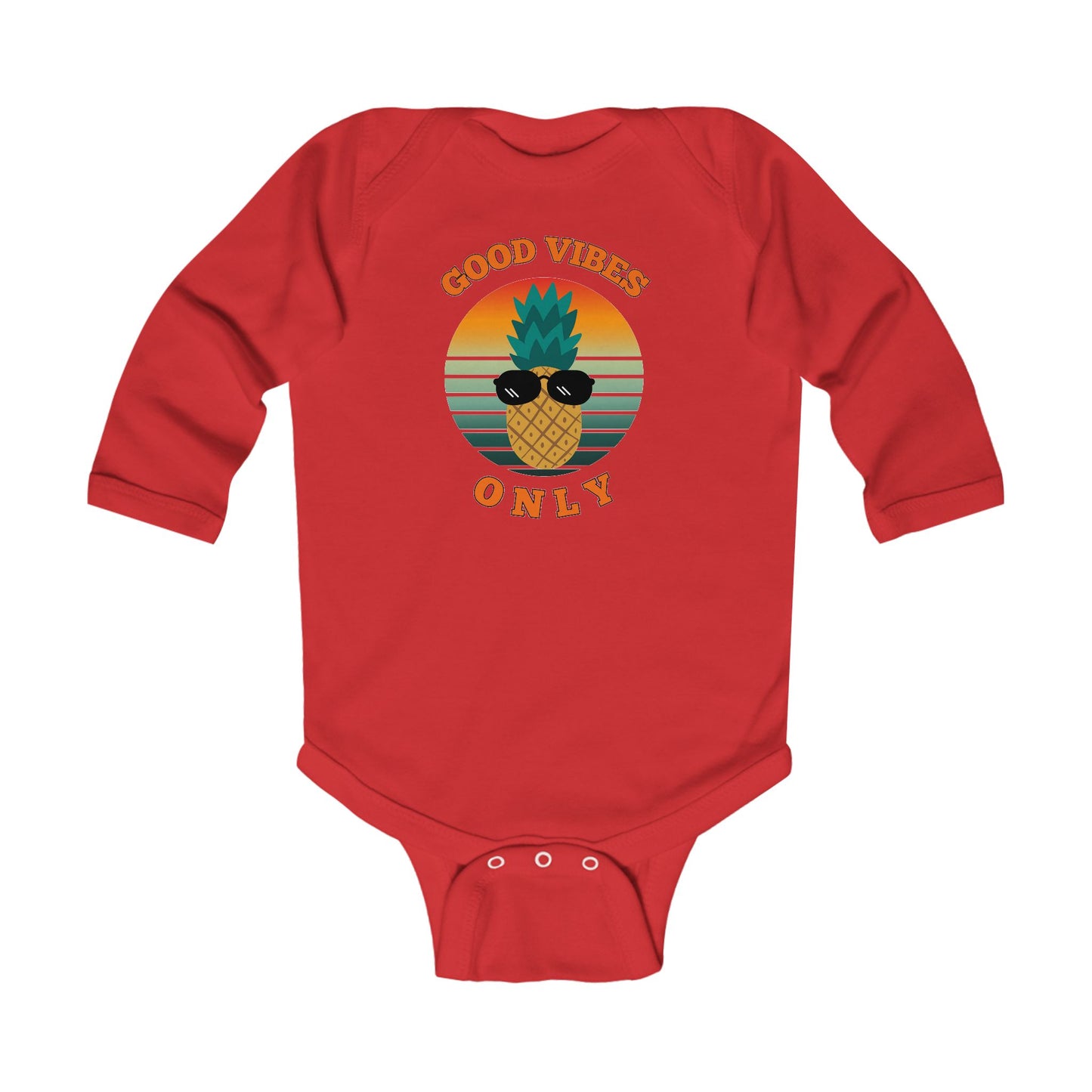 Good Vibes Only - Long Sleeve Bodysuit