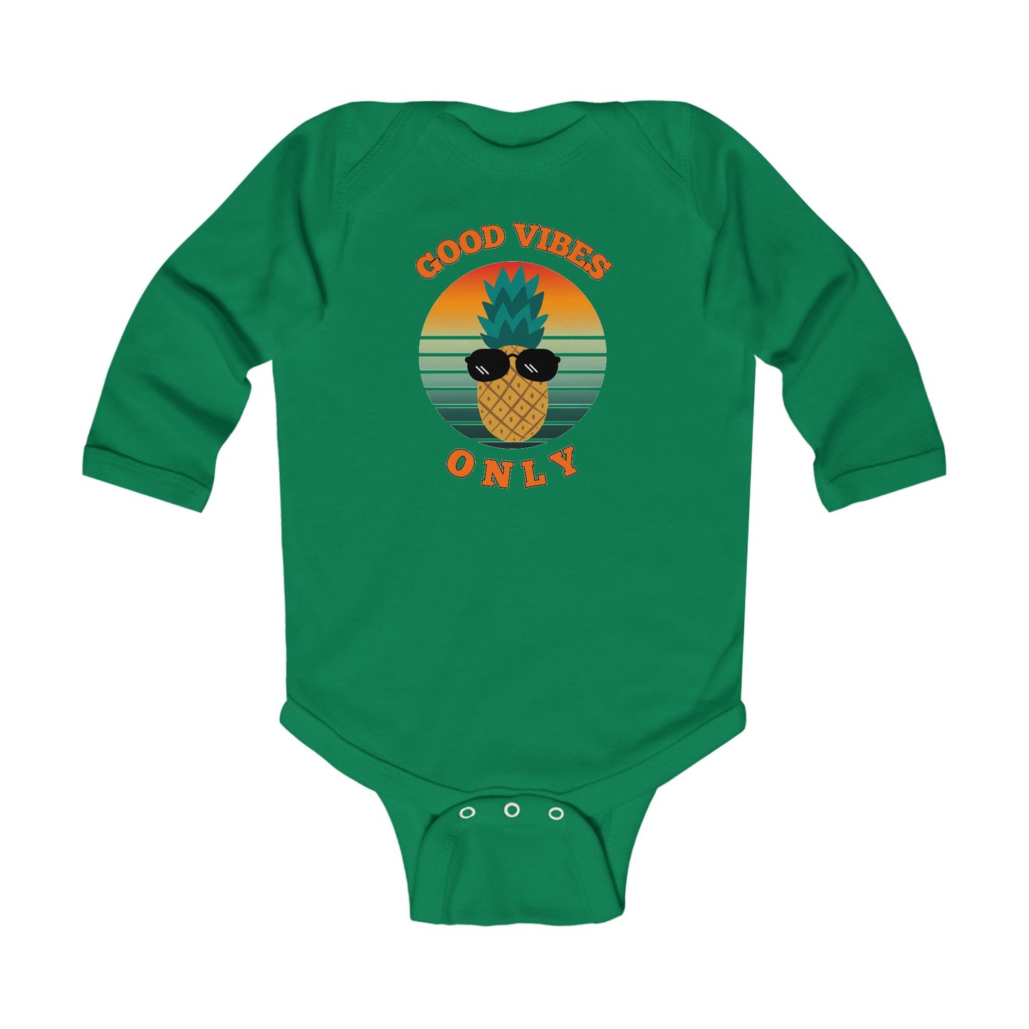 Good Vibes Only - Long Sleeve Bodysuit