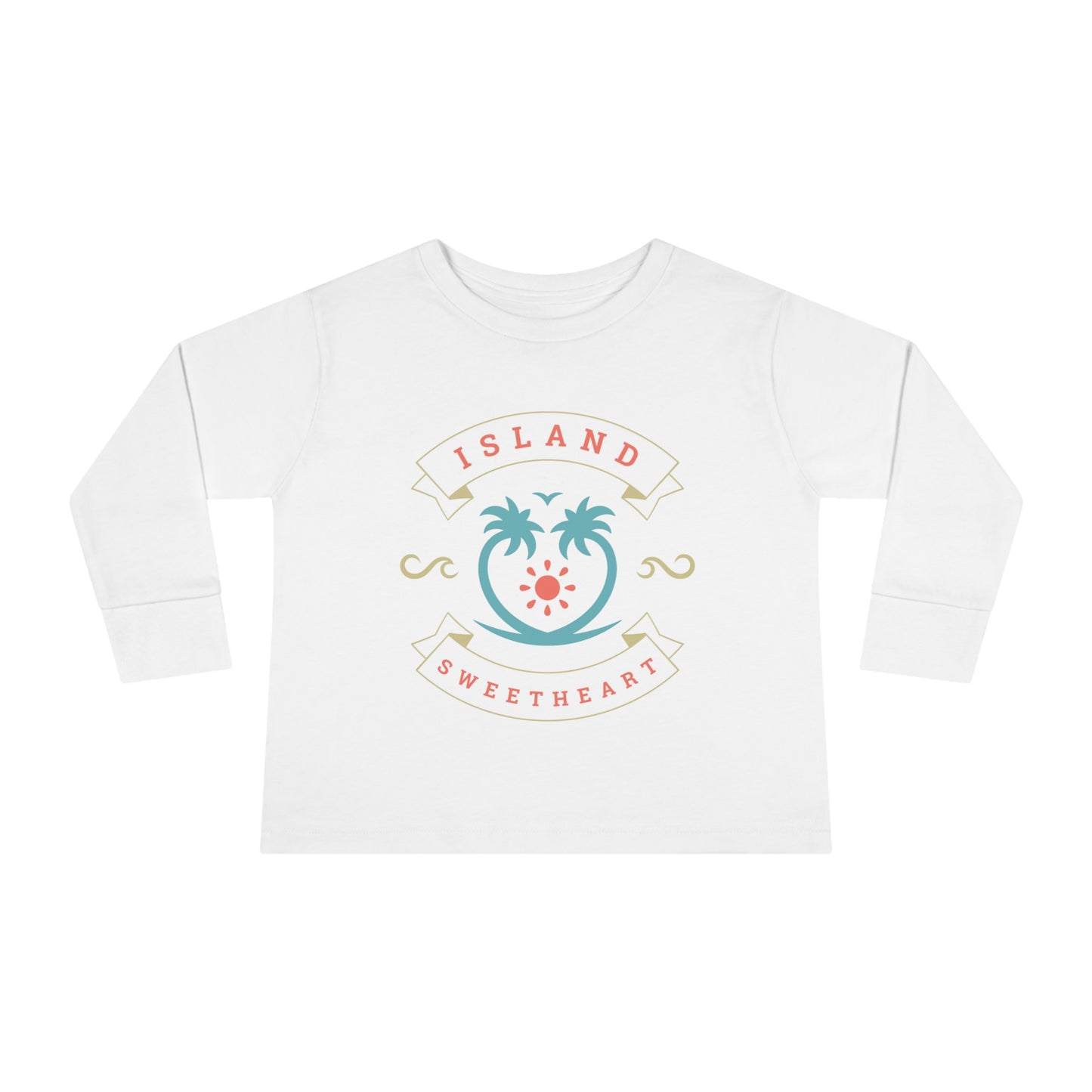 Island Sweetheart - Toddler Long Sleeve Tee