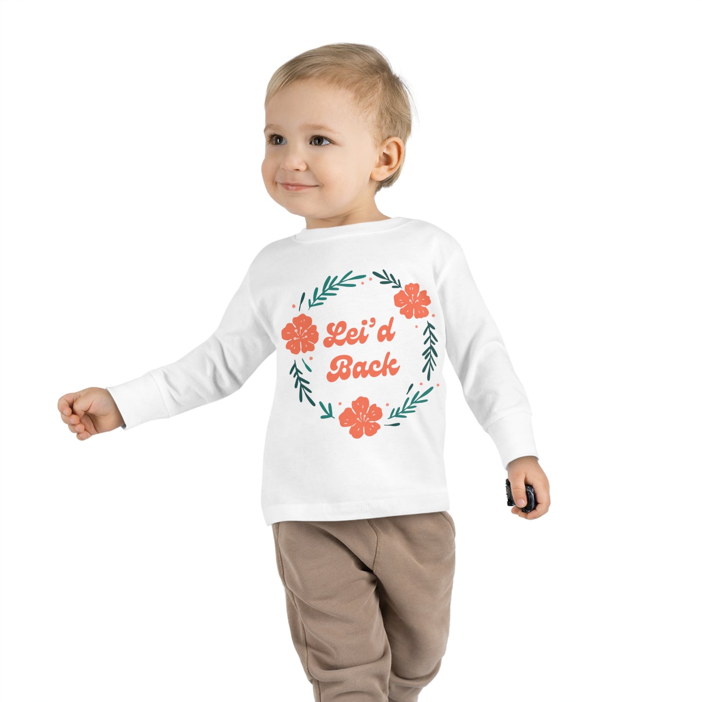 Lei'd Back - Toddler Long Sleeve Tee