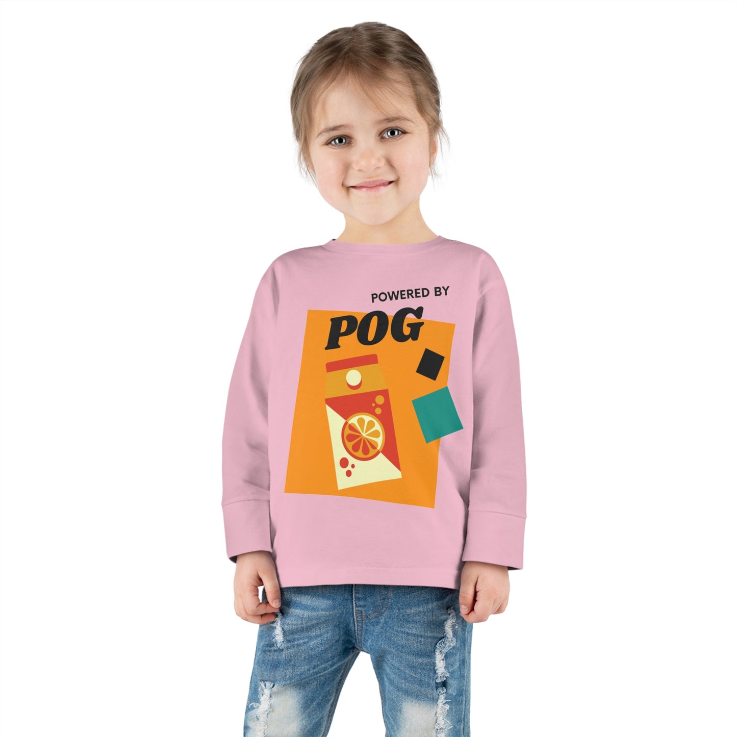 Powered By POG - Toddler Long Sleeve Tee