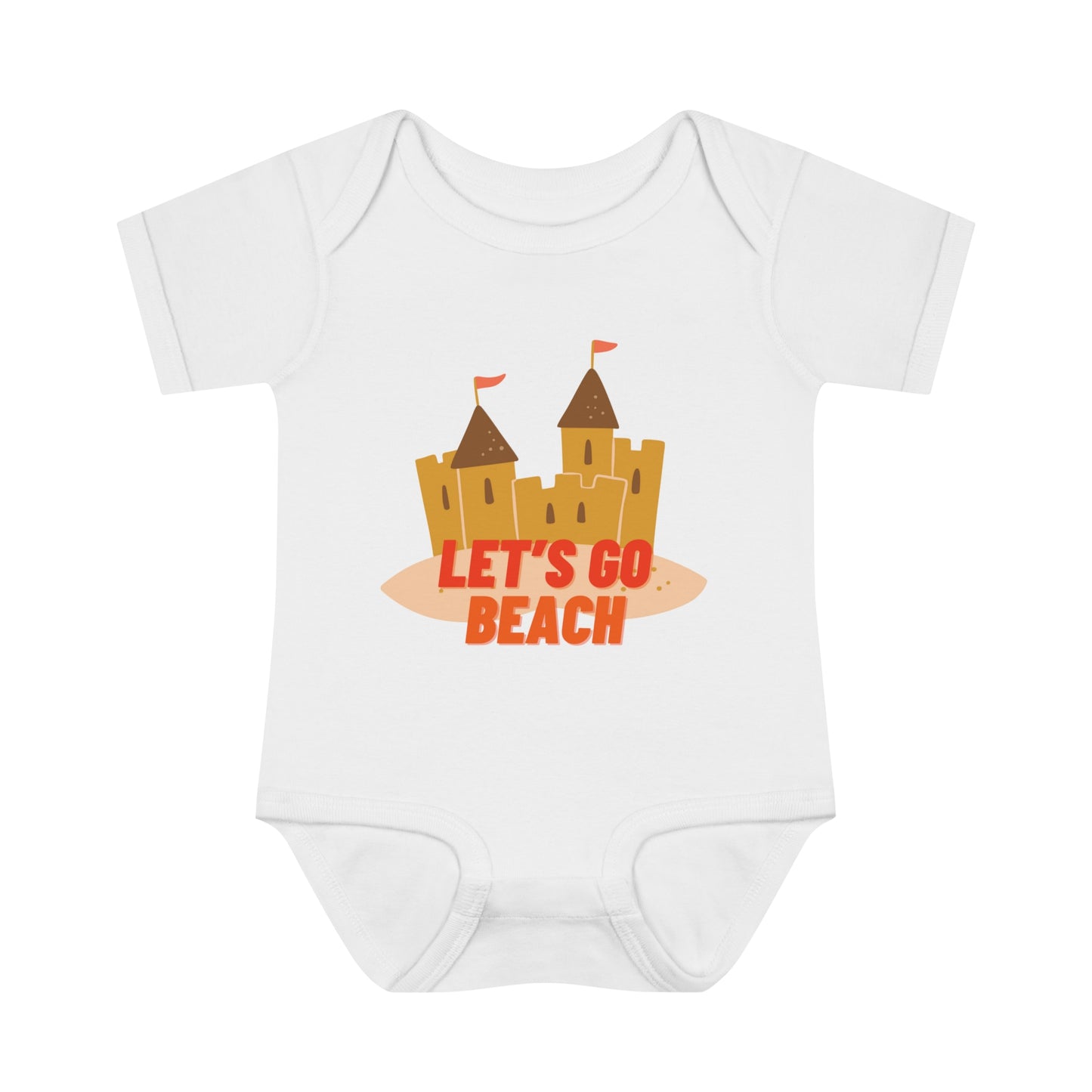 Let's Go Beach - Short Sleeve Bodysuit