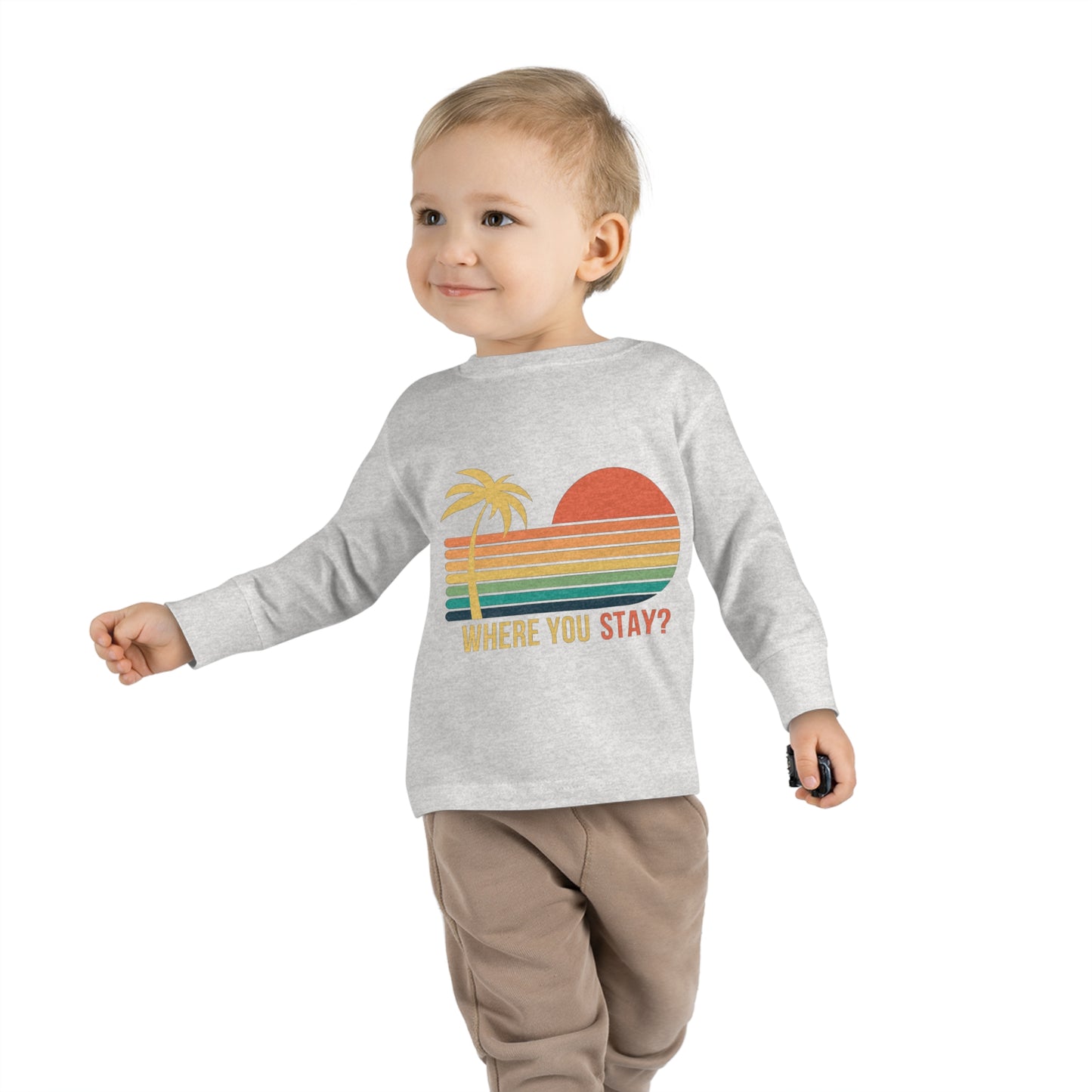 Where You Stay - Toddler Long Sleeve Tee