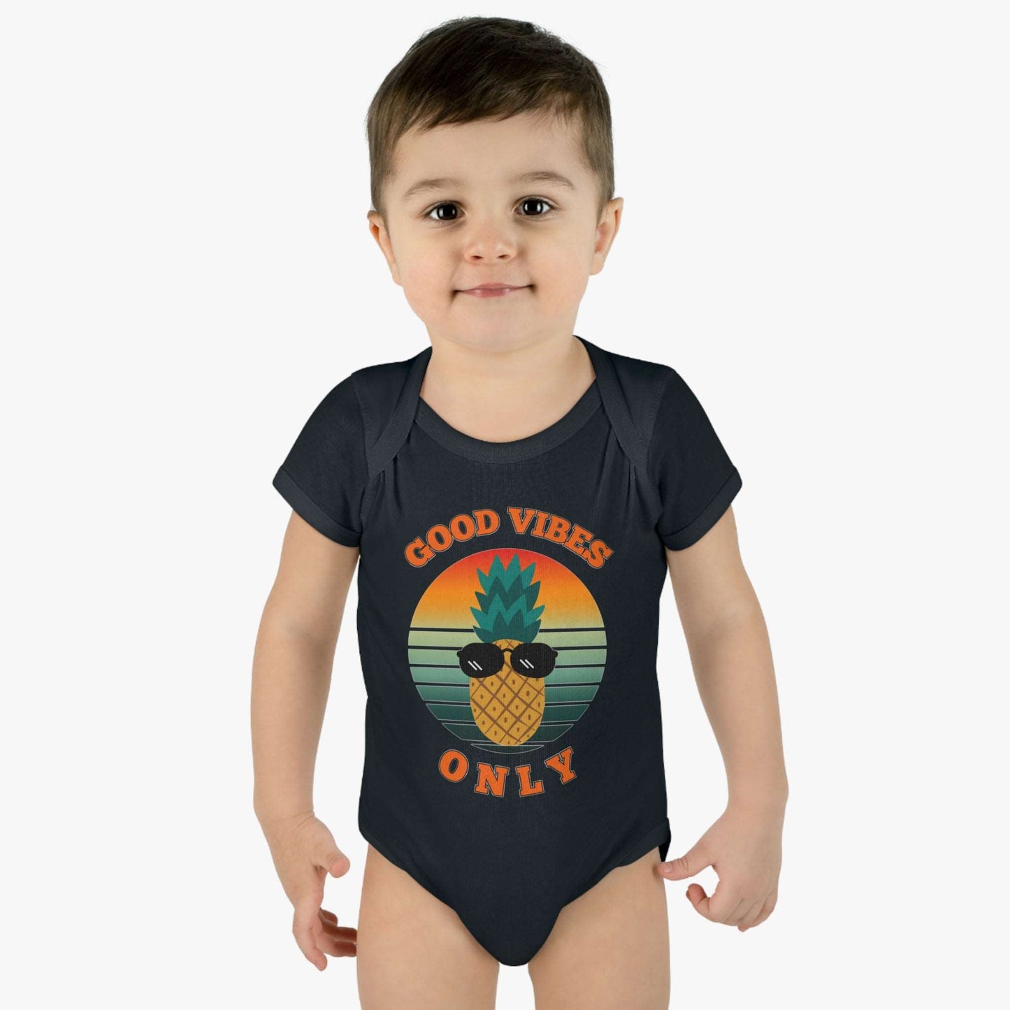 Good Vibes Only - Short Sleeve Bodysuit