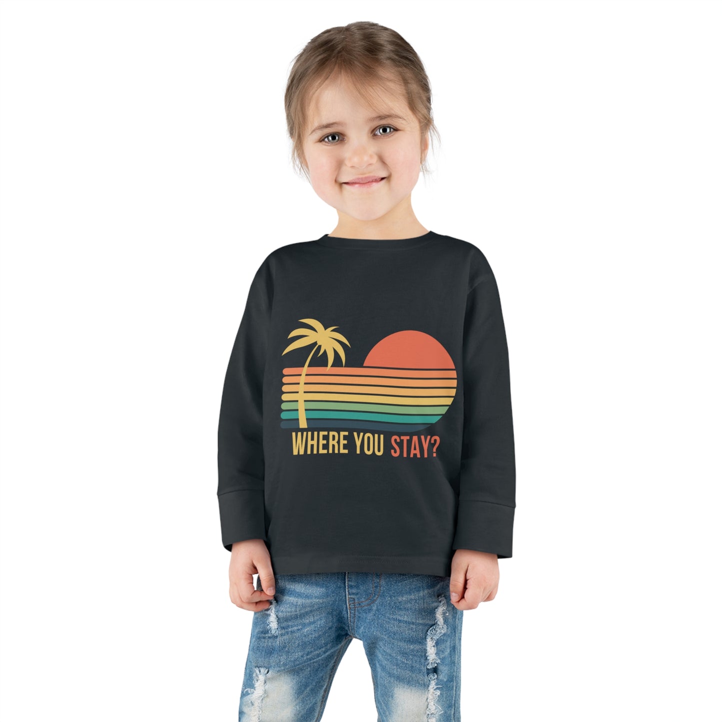 Where You Stay - Toddler Long Sleeve Tee