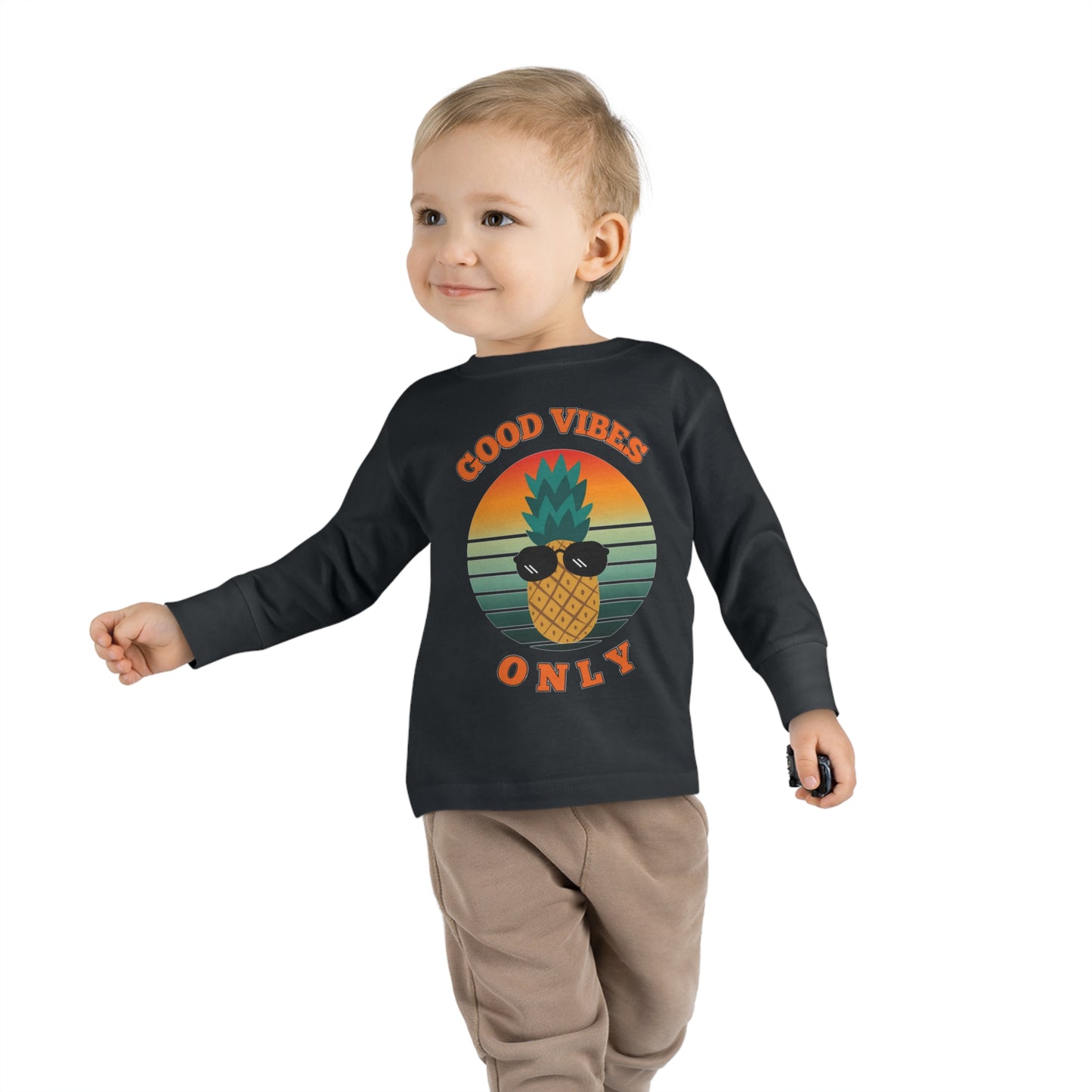 Good Vibes Only - Toddler Long Sleeve Tee