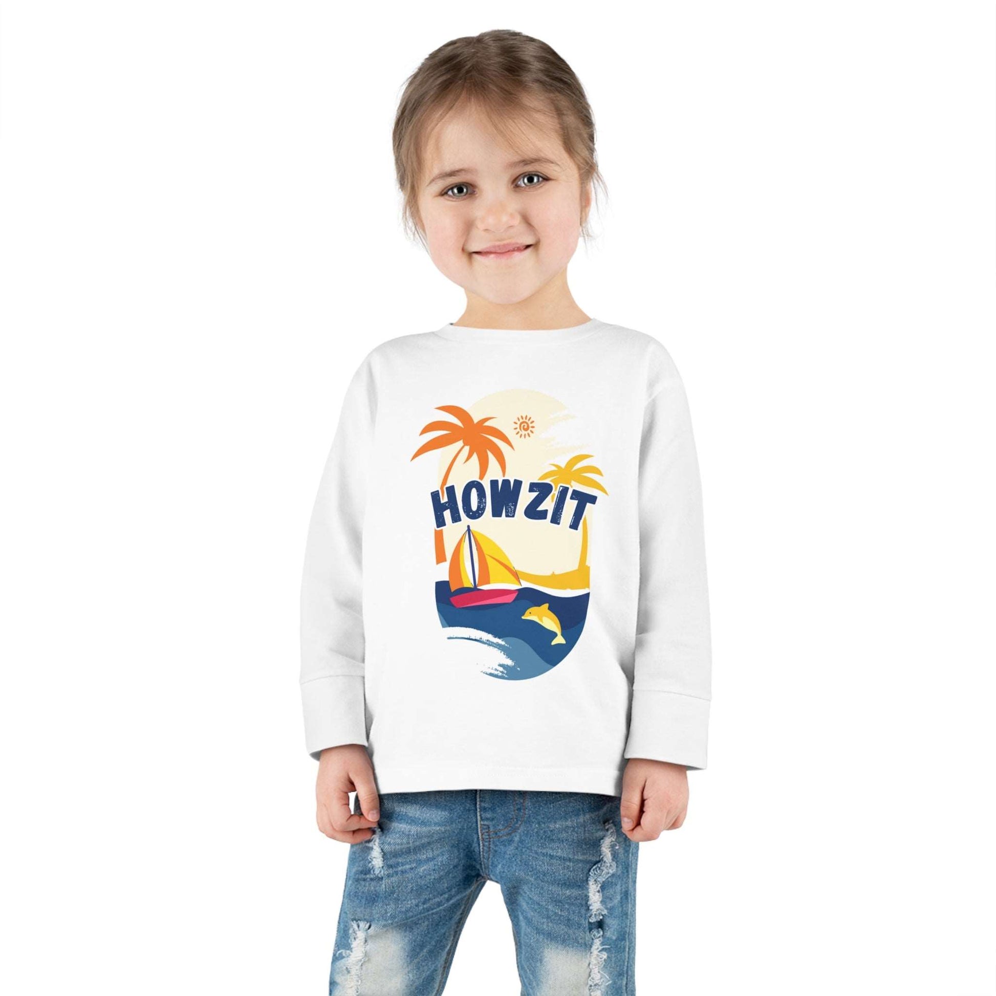 Howzit - Toddler Long Sleeve Tee