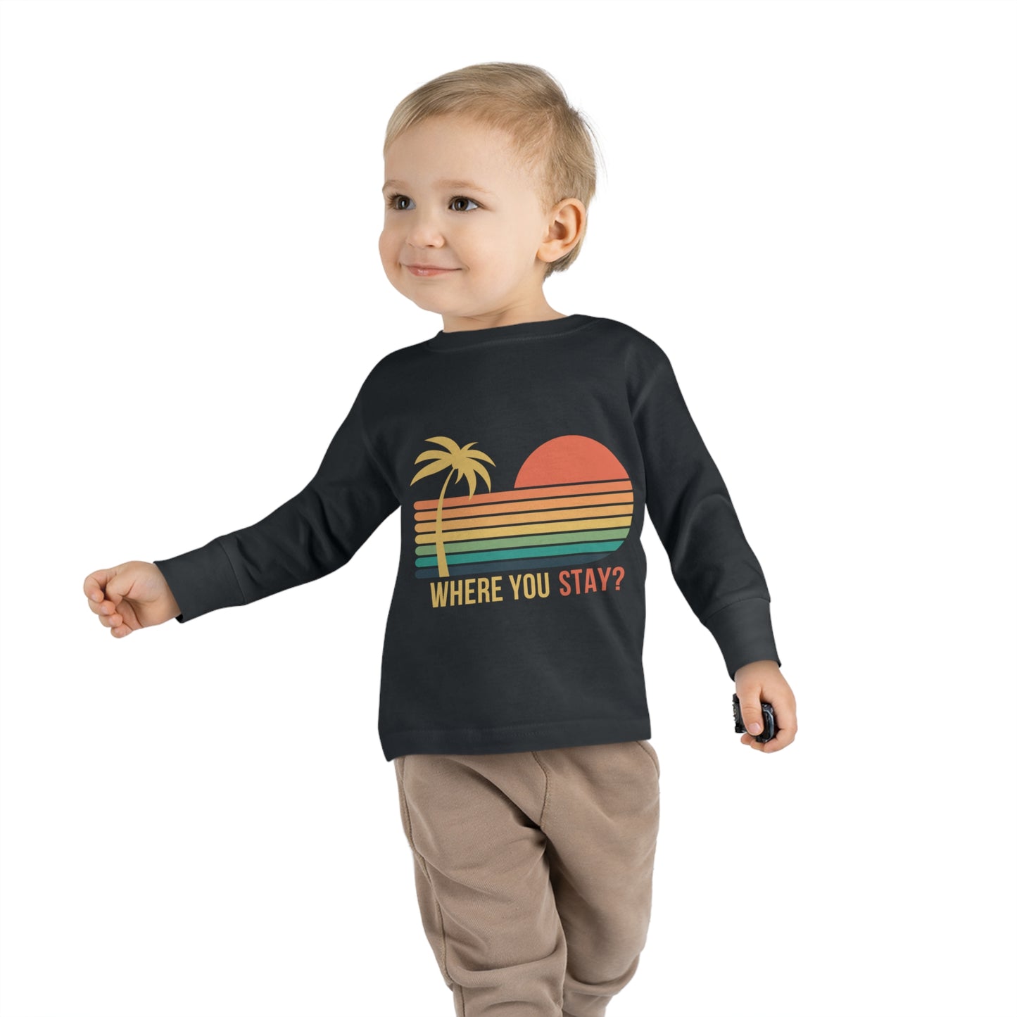 Where You Stay - Toddler Long Sleeve Tee