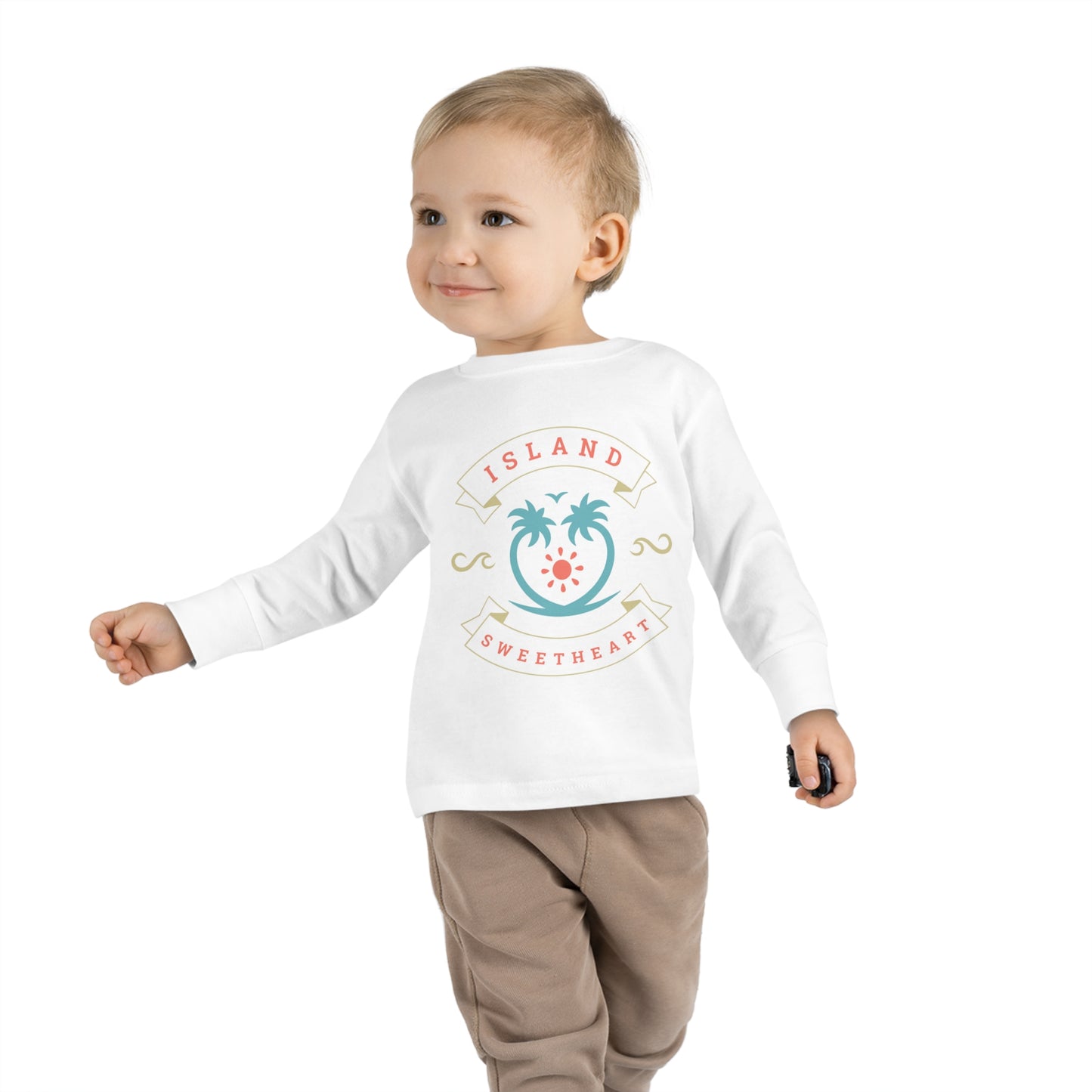 Island Sweetheart - Toddler Long Sleeve Tee