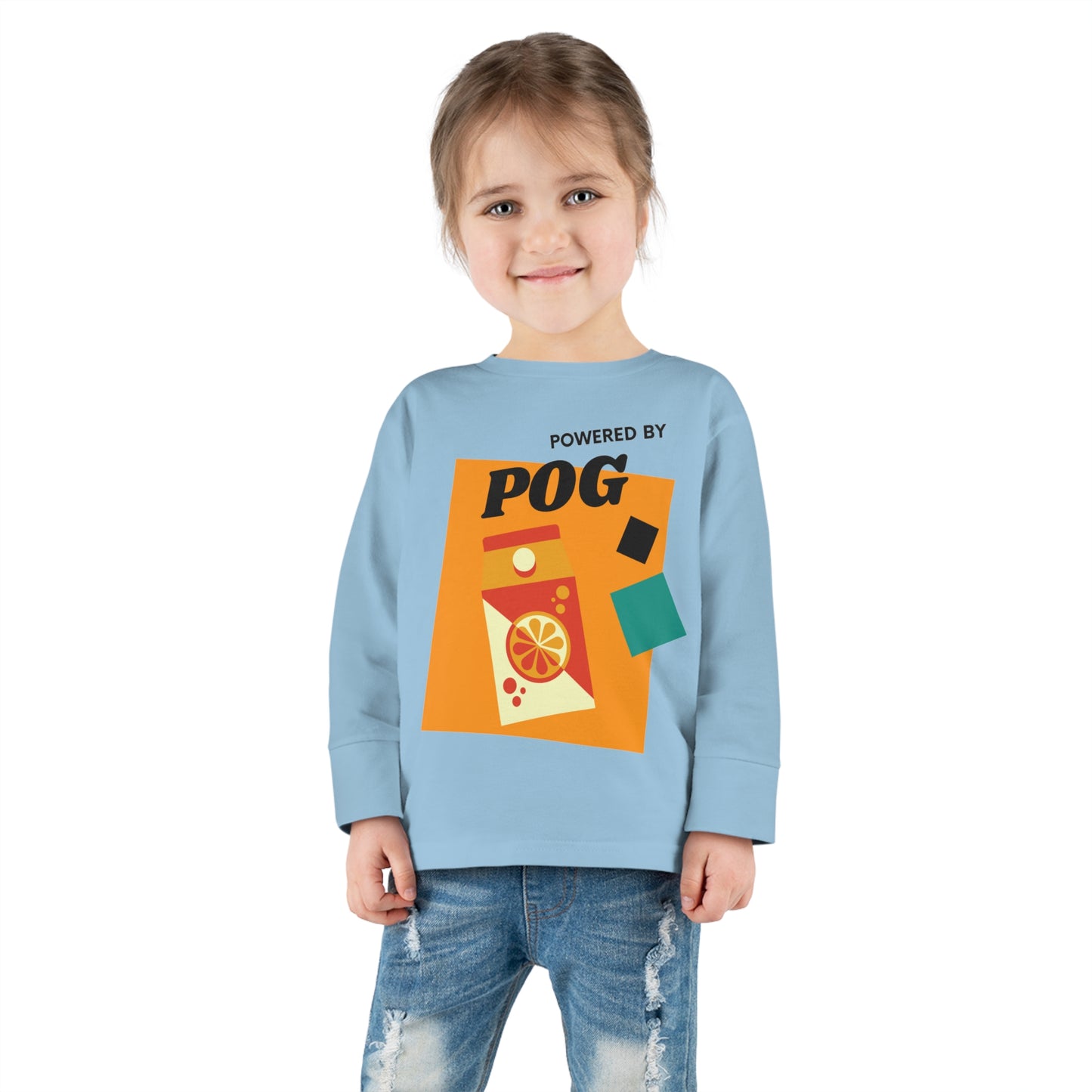 Powered By POG - Toddler Long Sleeve Tee