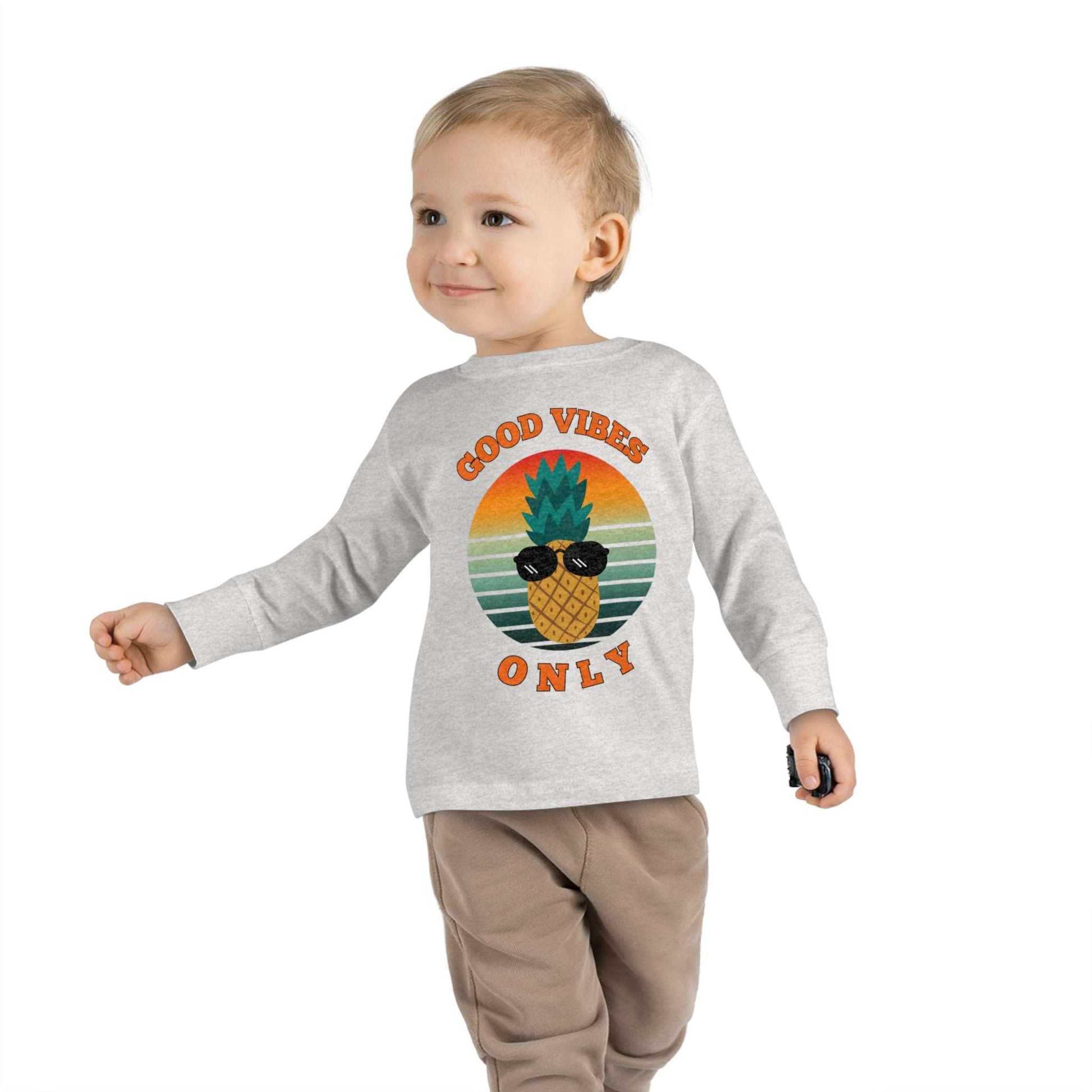 Good Vibes Only - Toddler Long Sleeve Tee