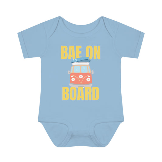 Bae On Board - Short Sleeve Bodysuit