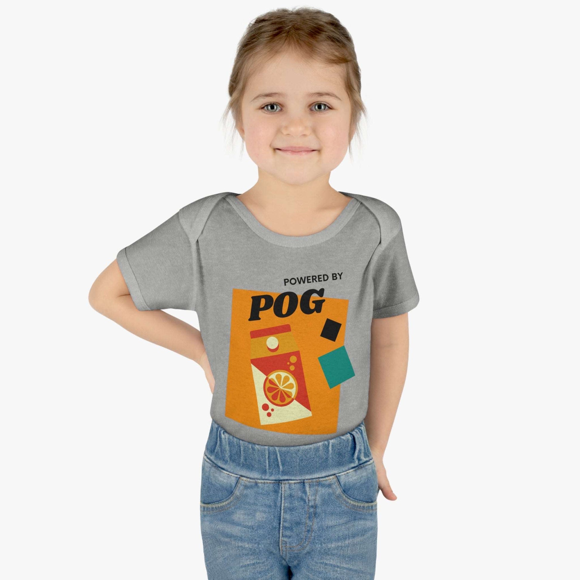 Powered By POG - Short Sleeve Bodysuit