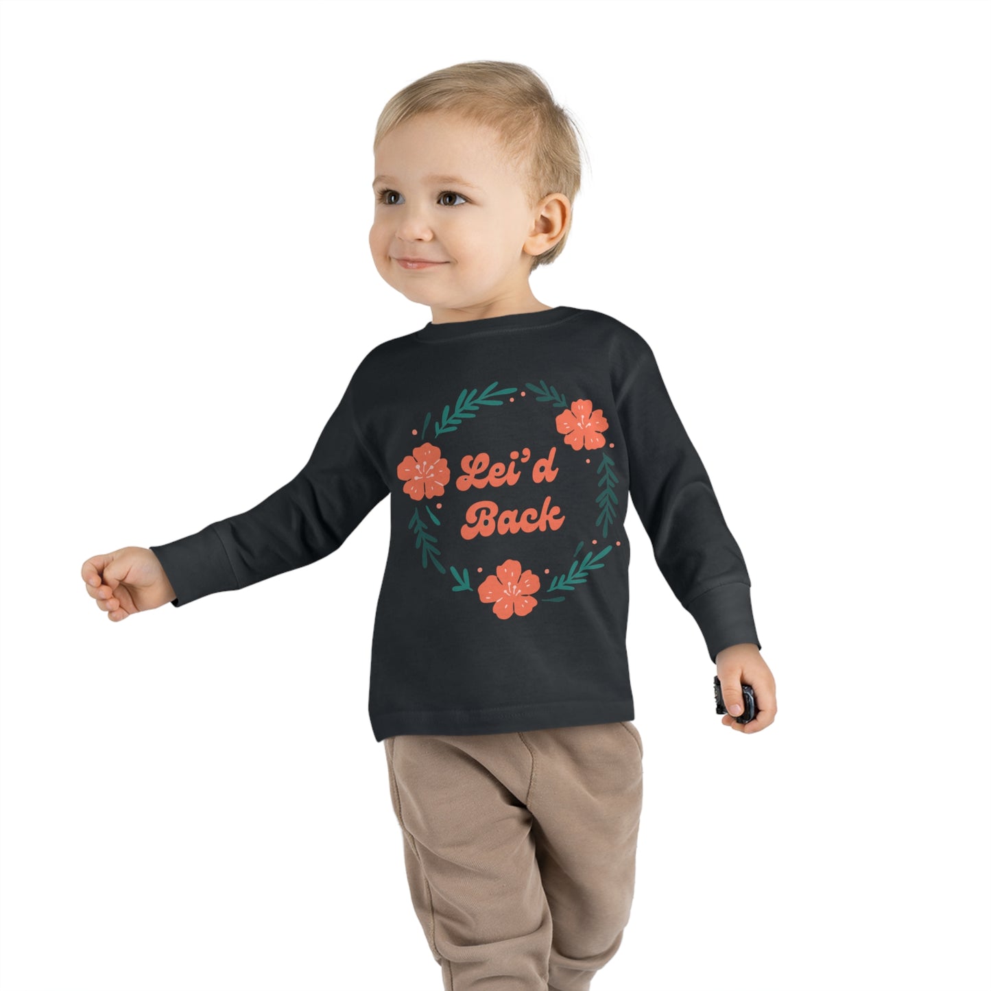 Lei'd Back - Toddler Long Sleeve Tee