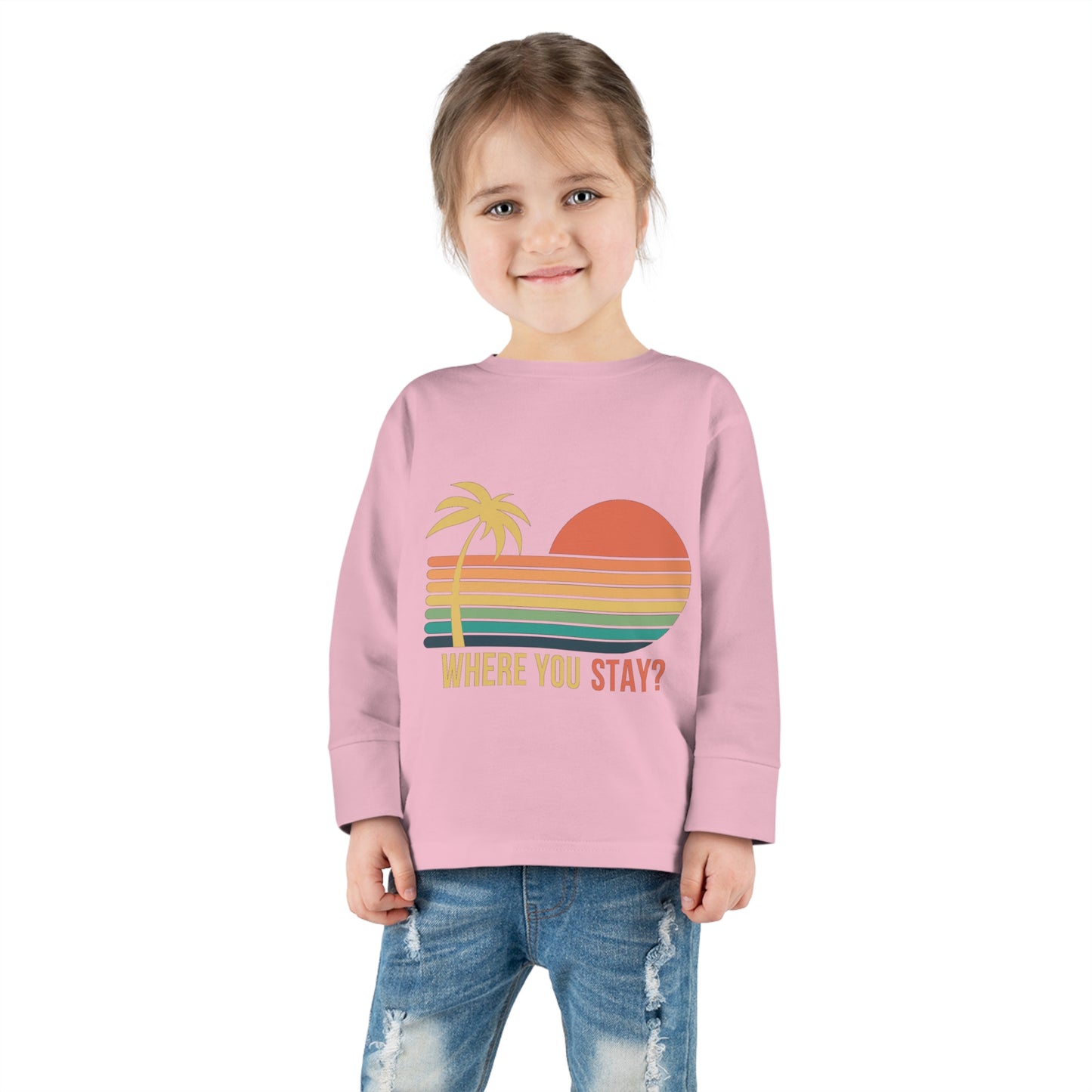 Where You Stay - Toddler Long Sleeve Tee