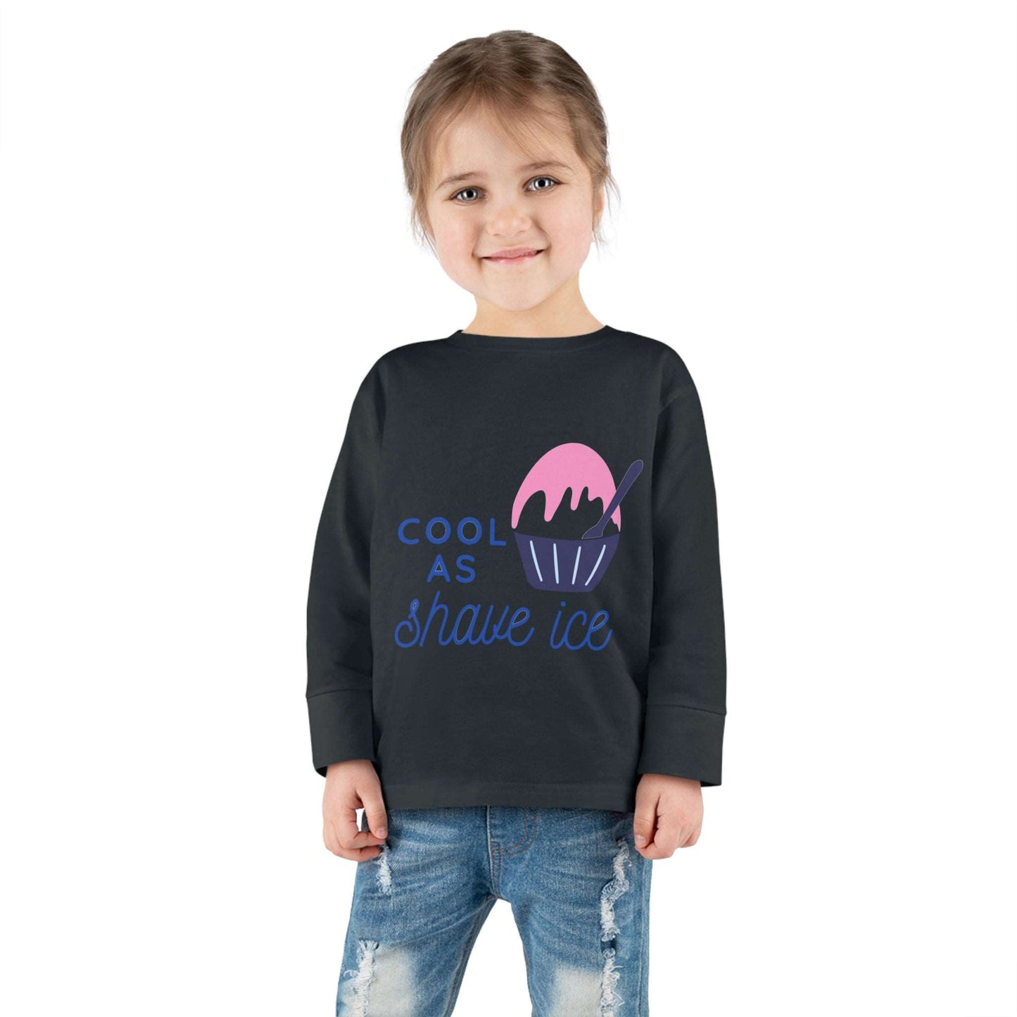 Cool As Shave Ice - Toddler Long Sleeve Tee