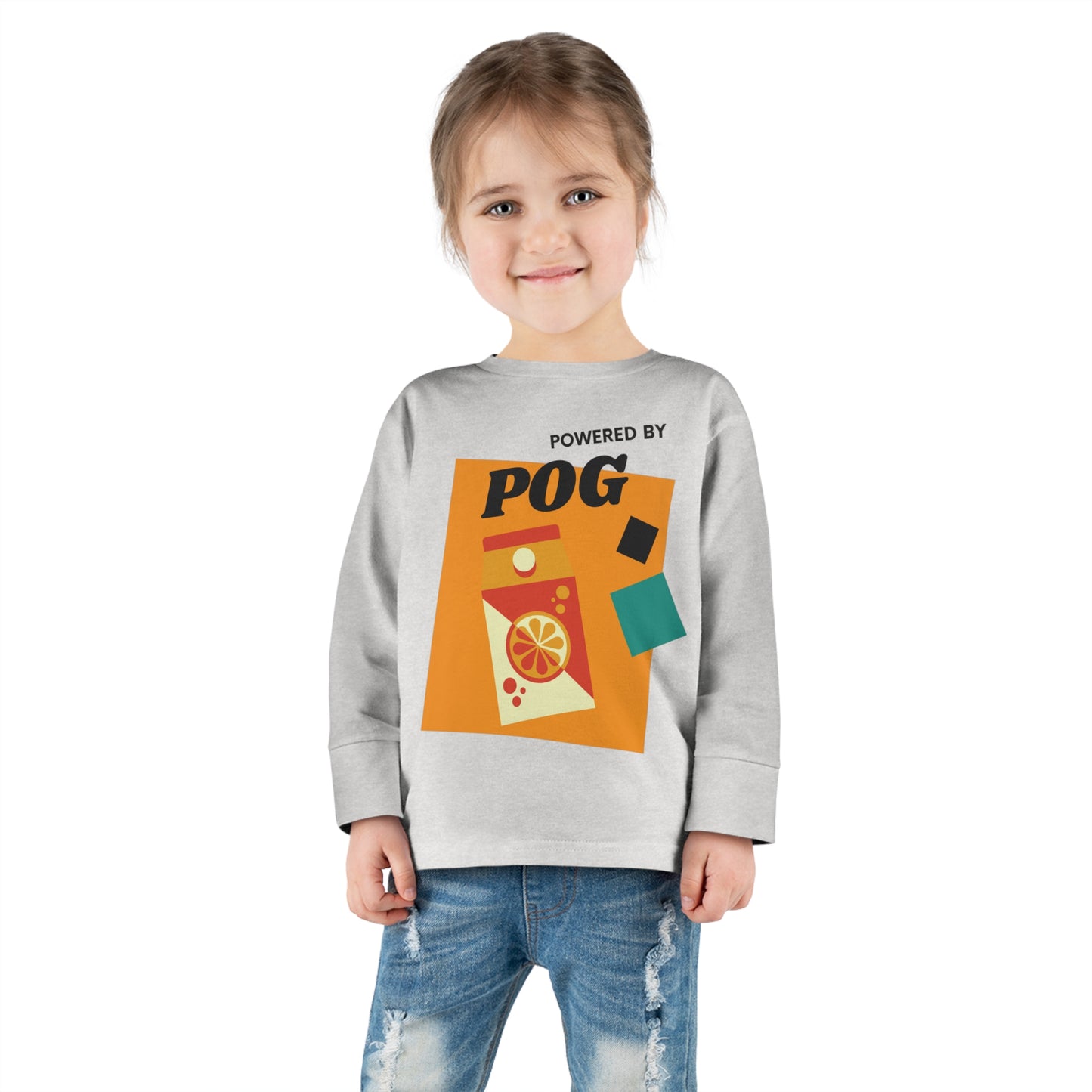 Powered By POG - Toddler Long Sleeve Tee