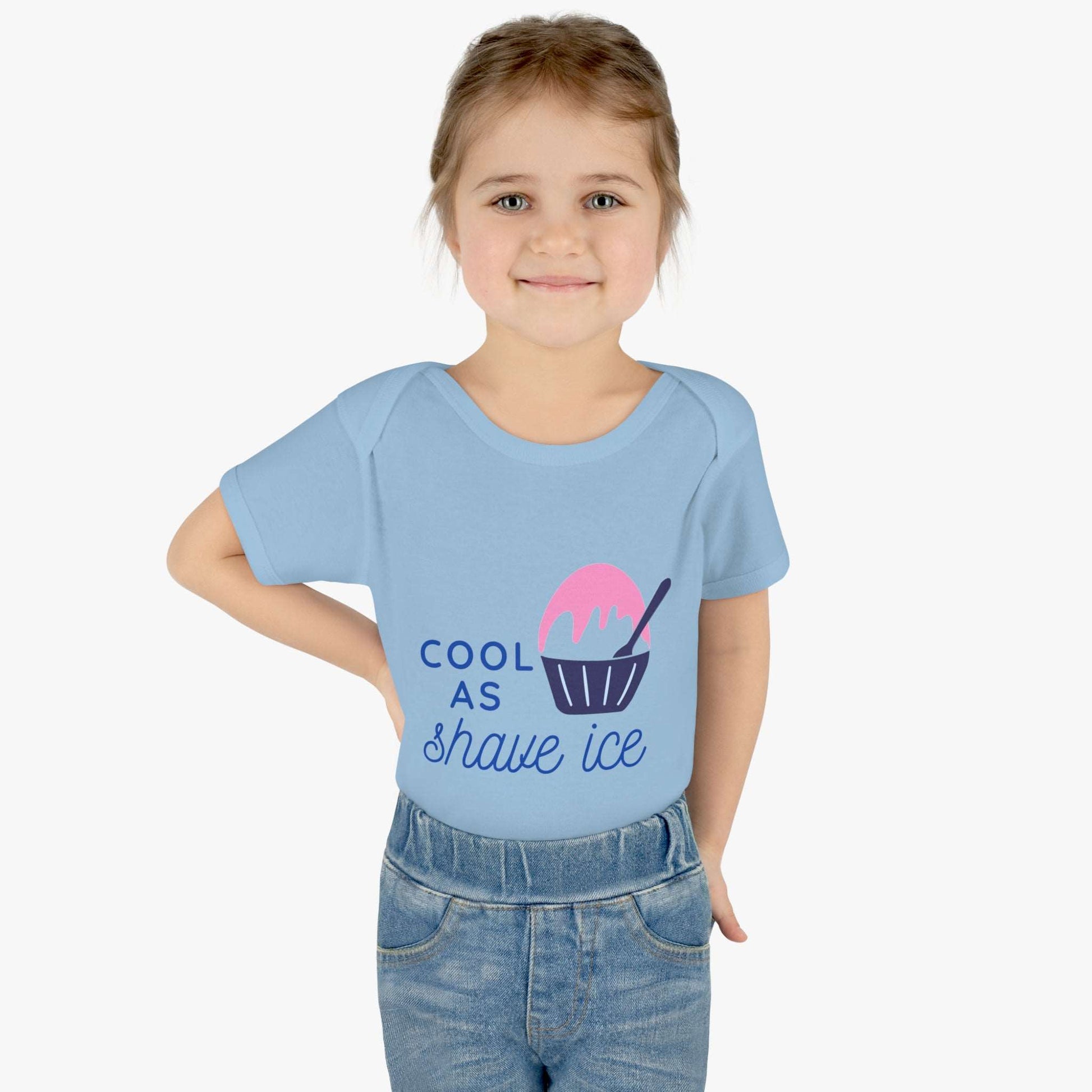 Cool As Shave Ice - Short Sleeve Bodysuit