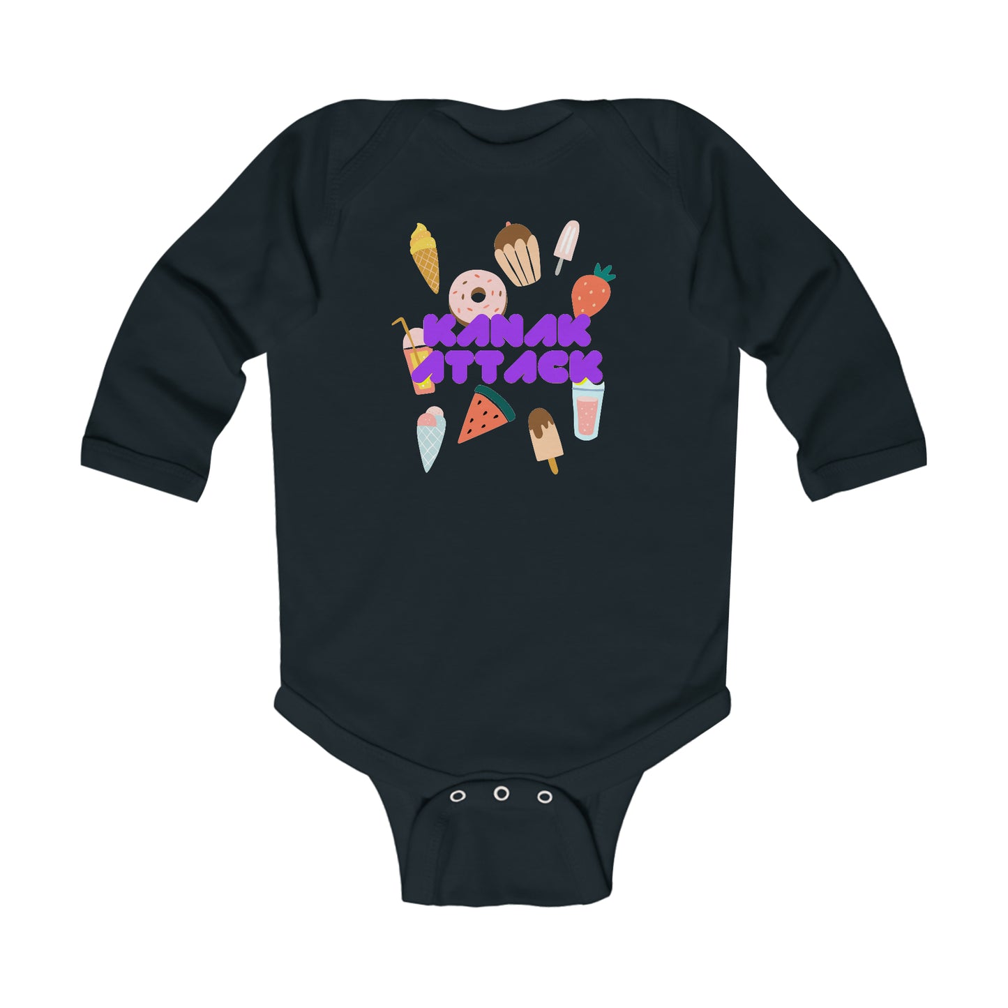 Kanak Attack - Long Sleeve Bodysuit