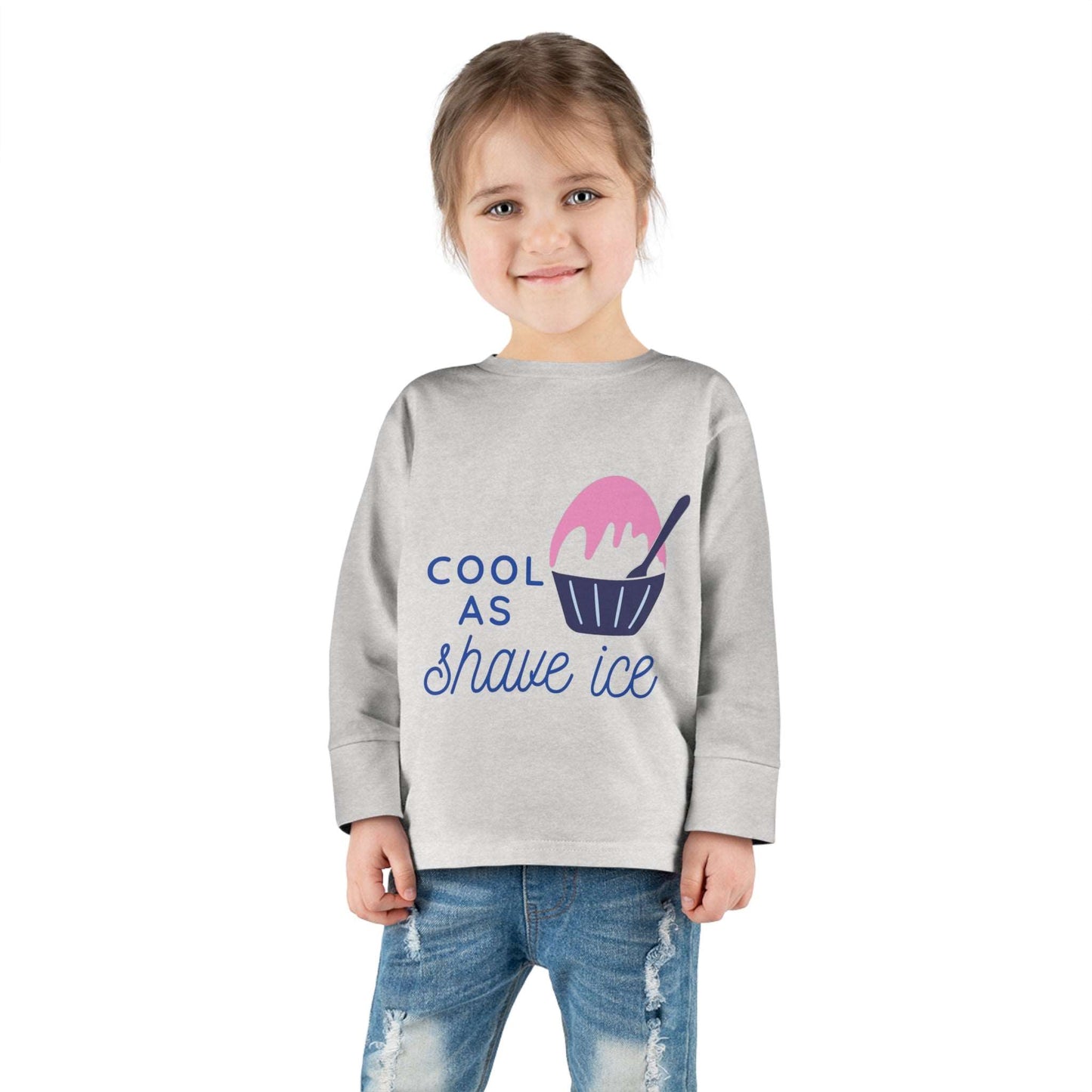 Cool As Shave Ice - Toddler Long Sleeve Tee