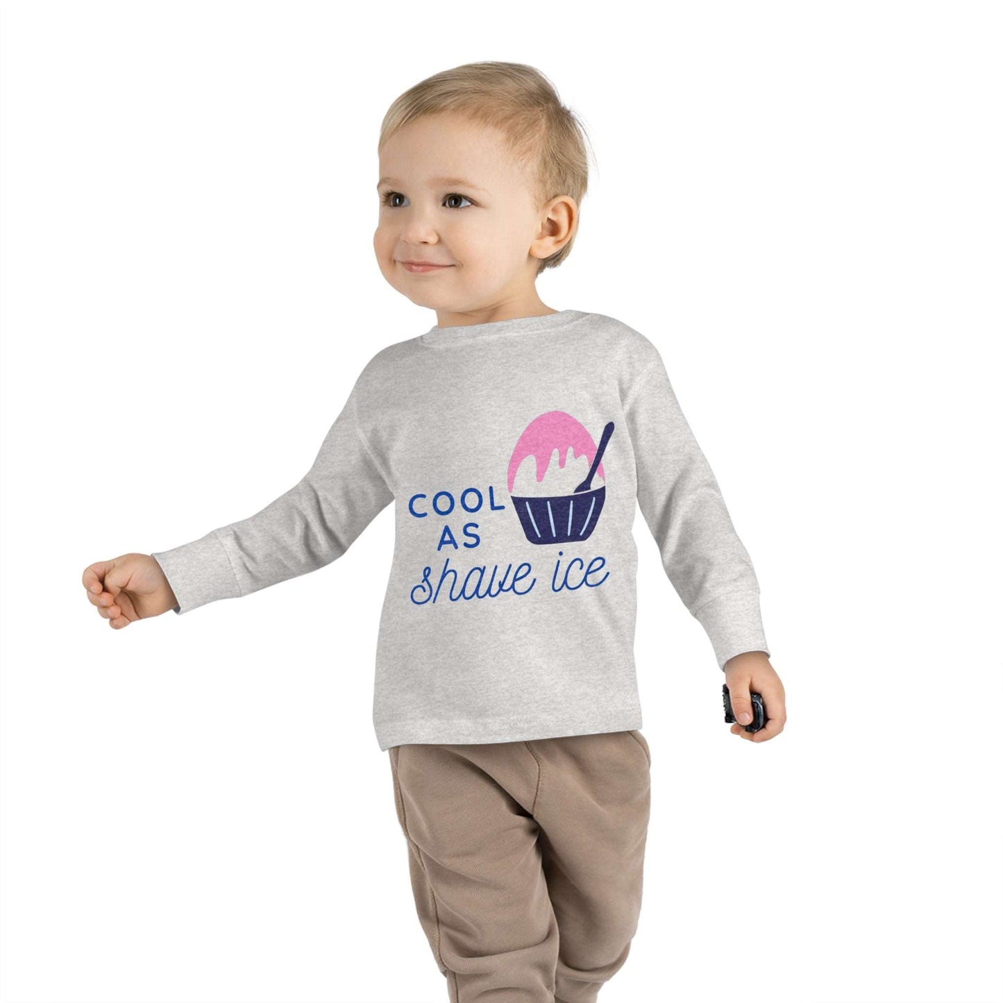 Cool As Shave Ice - Toddler Long Sleeve Tee