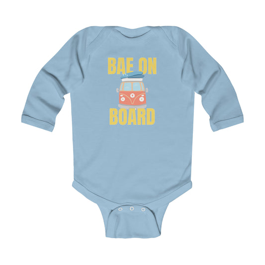 Bae On Board - Long Sleeve Bodysuit