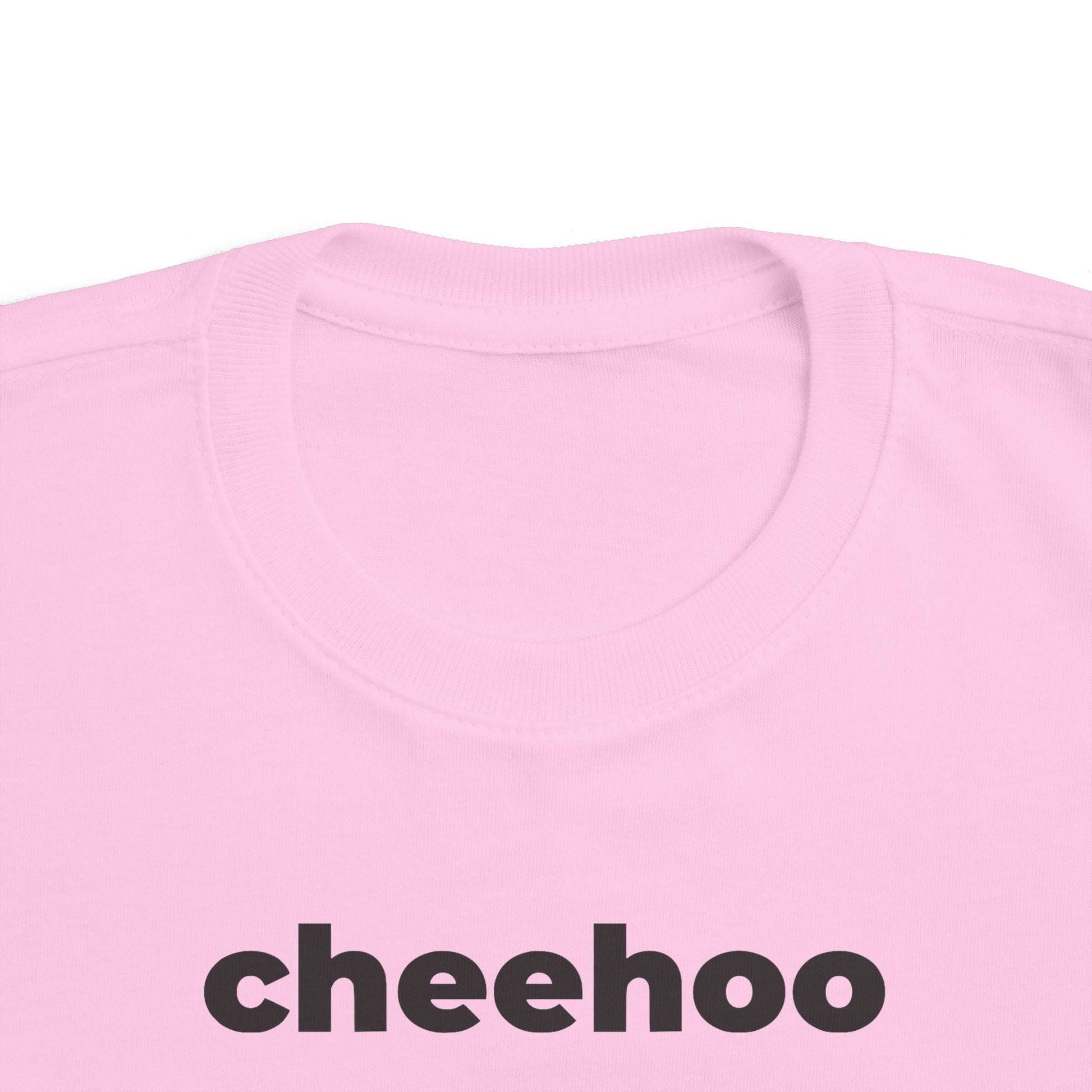 Cheehoo (Minimalist Black Text) - Toddler Tee