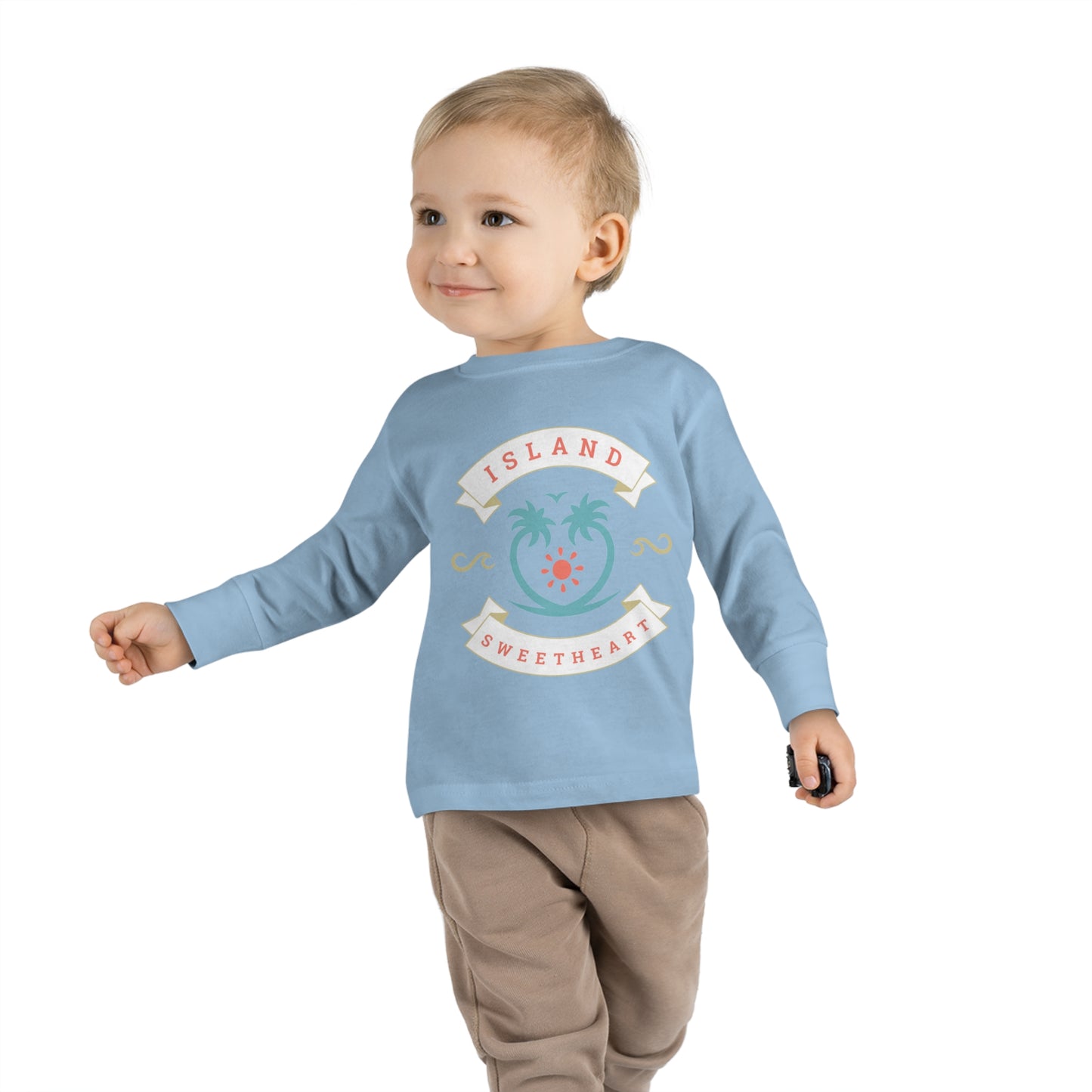 Island Sweetheart - Toddler Long Sleeve Tee