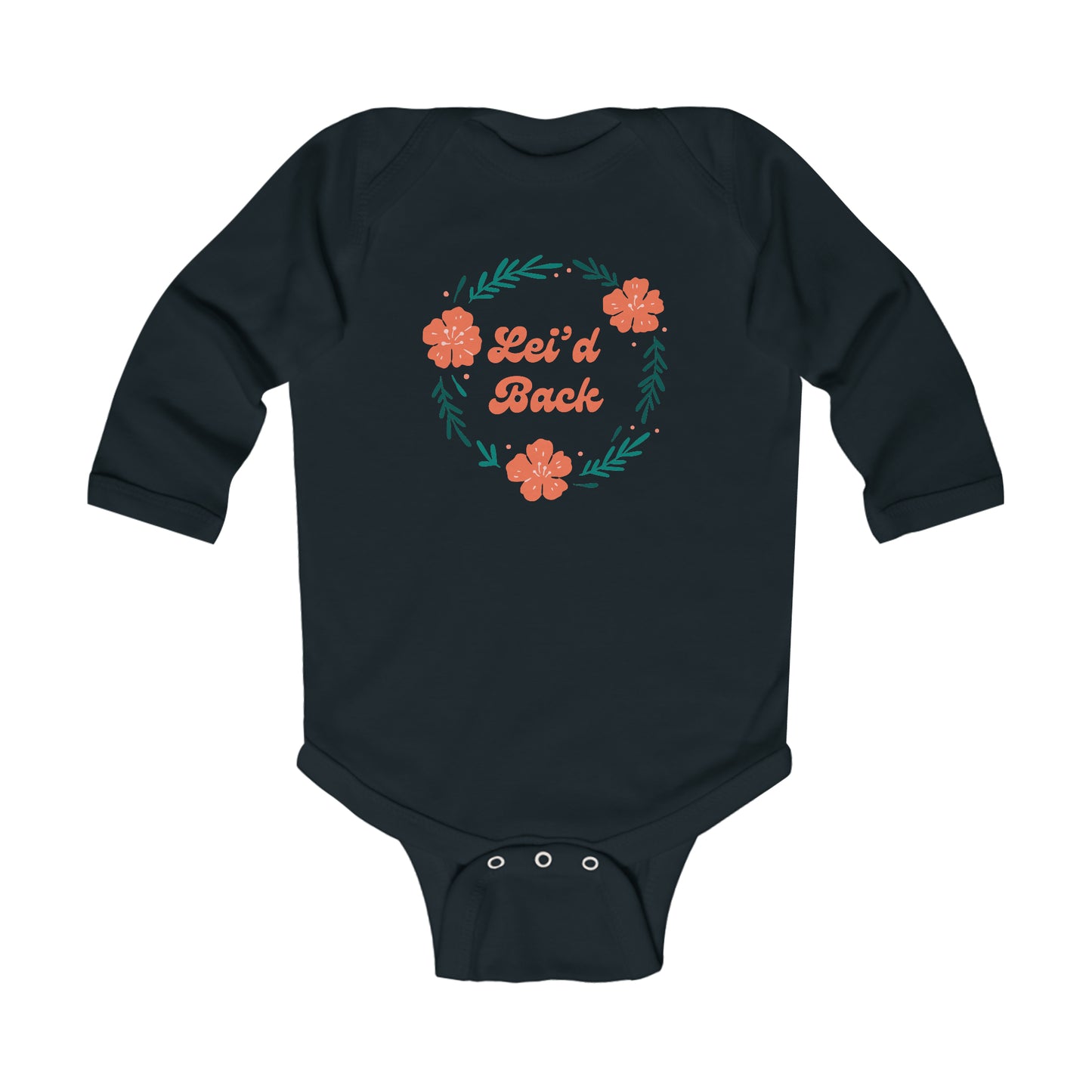 Lei'd Back - Long Sleeve Bodysuit