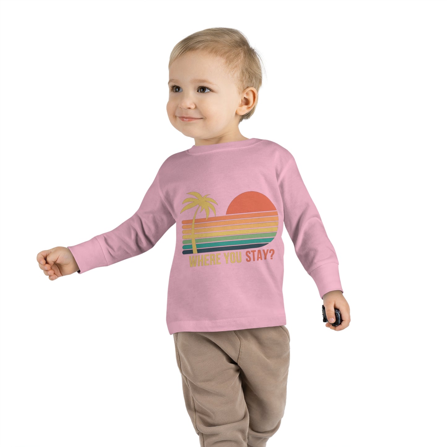 Where You Stay - Toddler Long Sleeve Tee