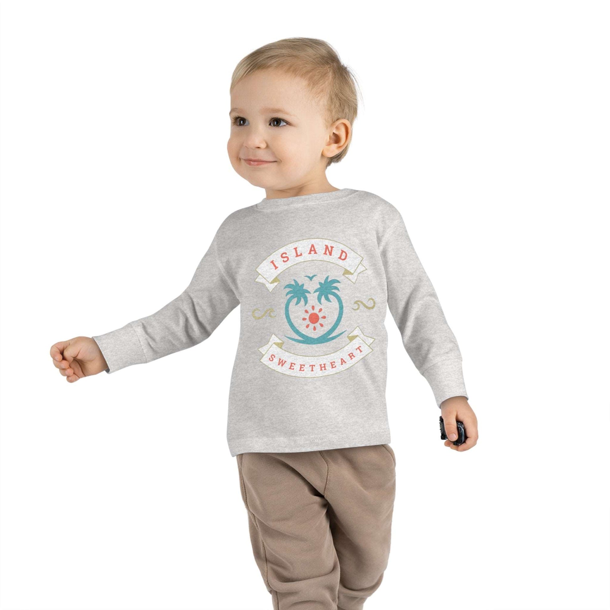 Island Sweetheart - Toddler Long Sleeve Tee