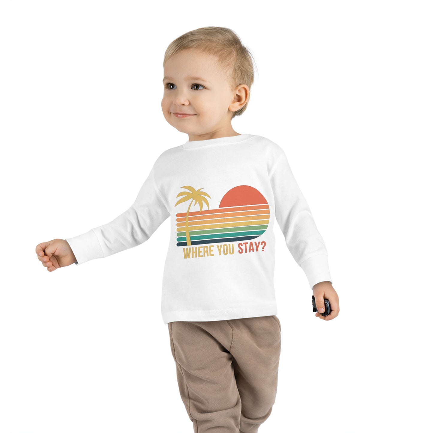 Where You Stay - Toddler Long Sleeve Tee