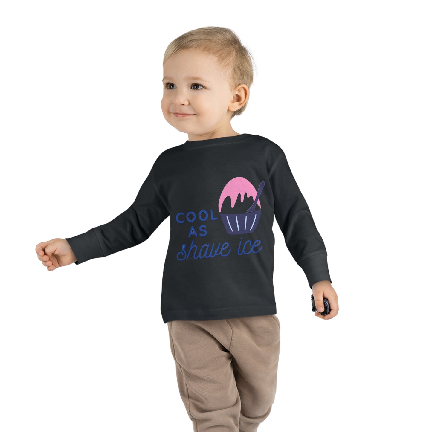 Cool As Shave Ice - Toddler Long Sleeve Tee